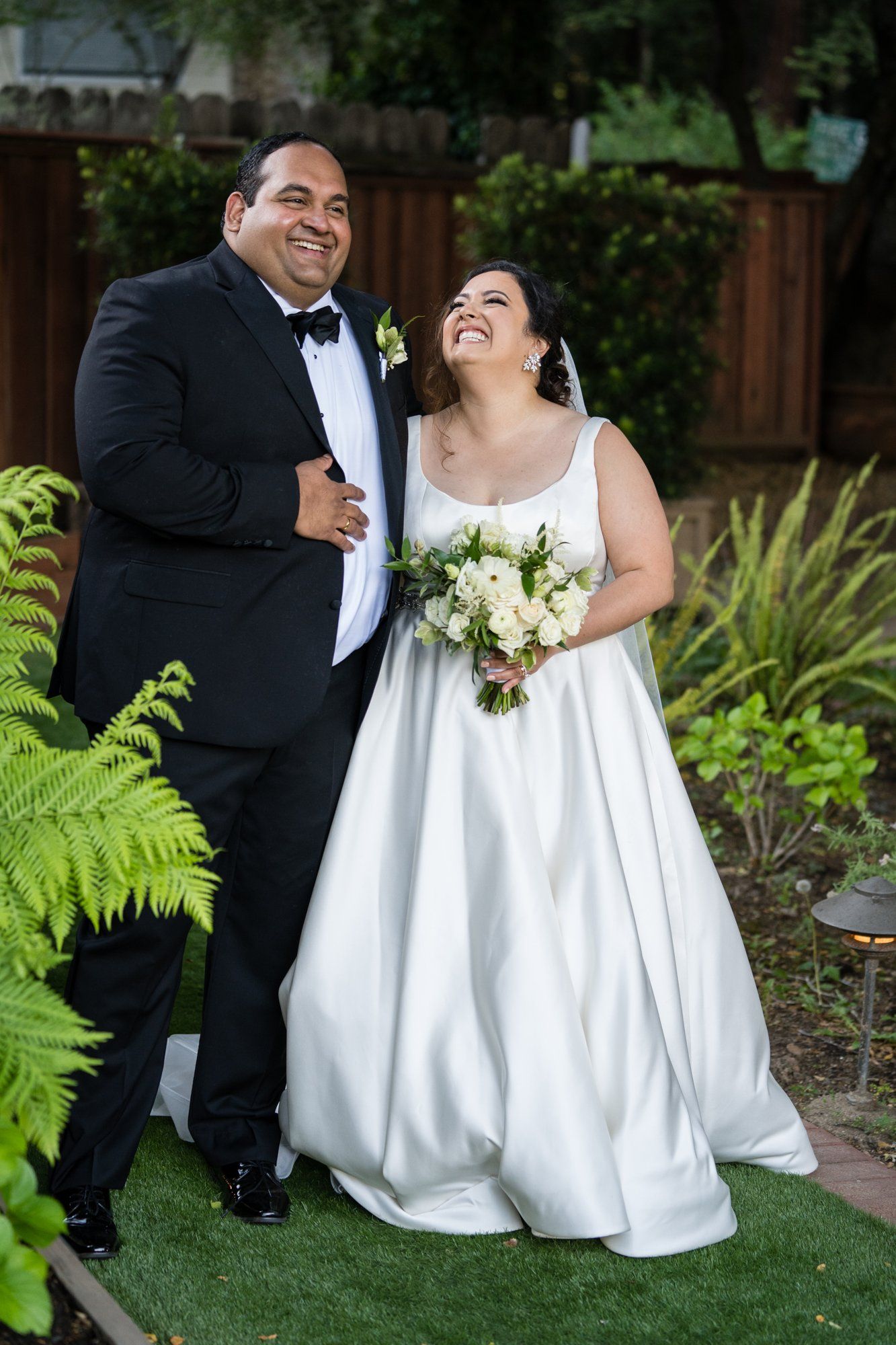 indian-american micro wedding palo alto, Family Photos in the Redwoods