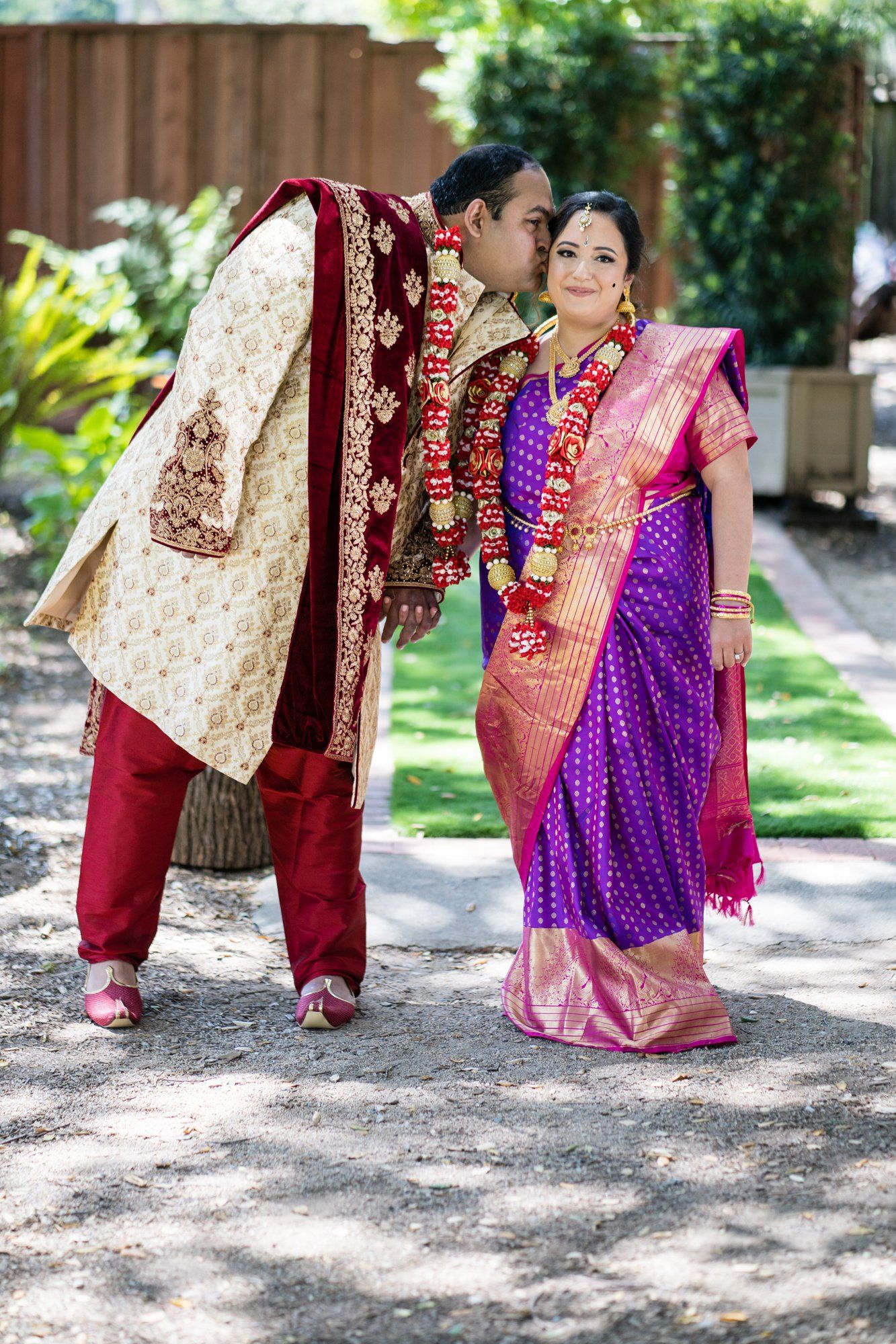 indian-american micro wedding palo alto, Family Photos in the Redwoods