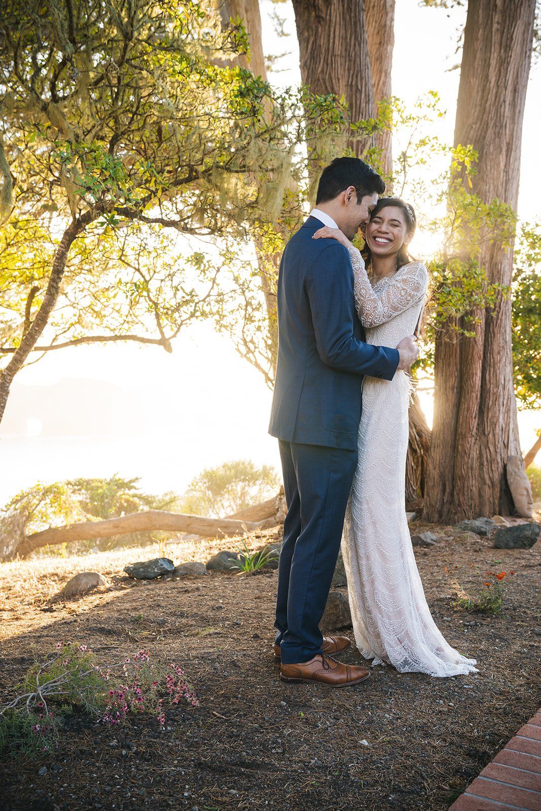 luxury lodge elopement, carmel valley, Portraits Around the Bernardus Lodge Grounds
