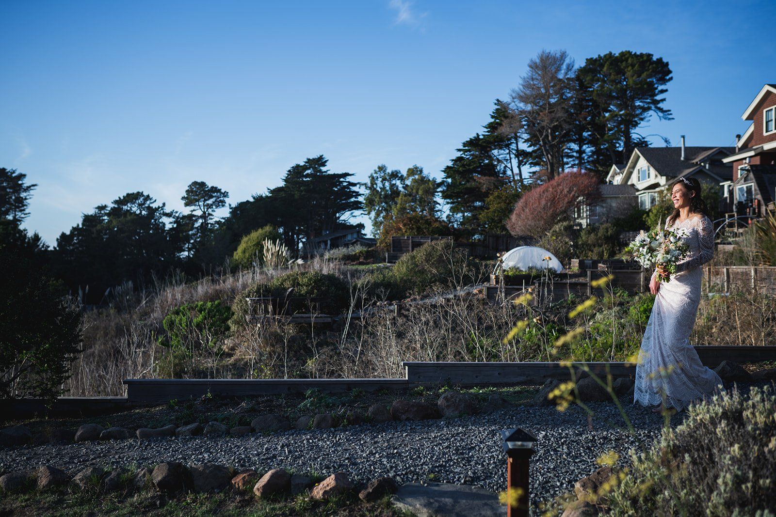 luxury lodge elopement, carmel valley, Portraits Around the Bernardus Lodge Grounds