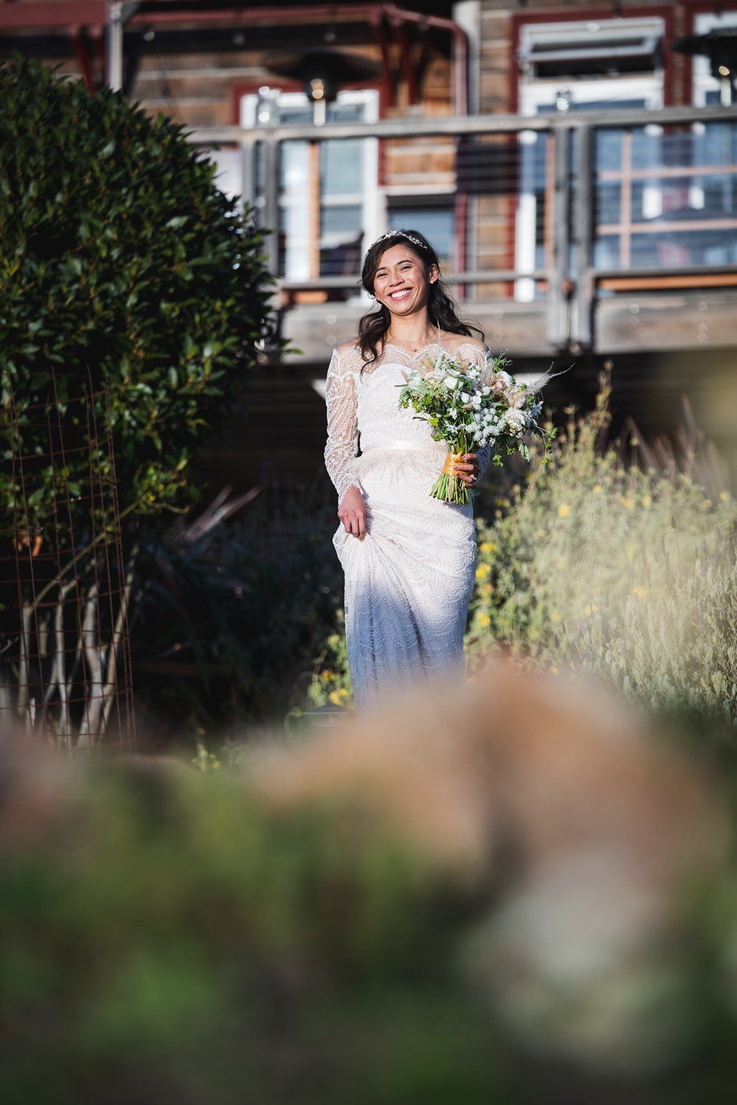 luxury lodge elopement, carmel valley, Portraits Around the Bernardus Lodge Grounds