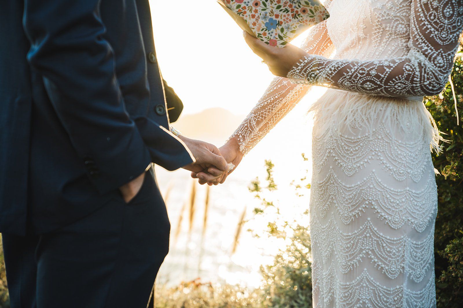 harbor house inn elopement on the mendocino coast, Vows on the Bluff Above the Pacific