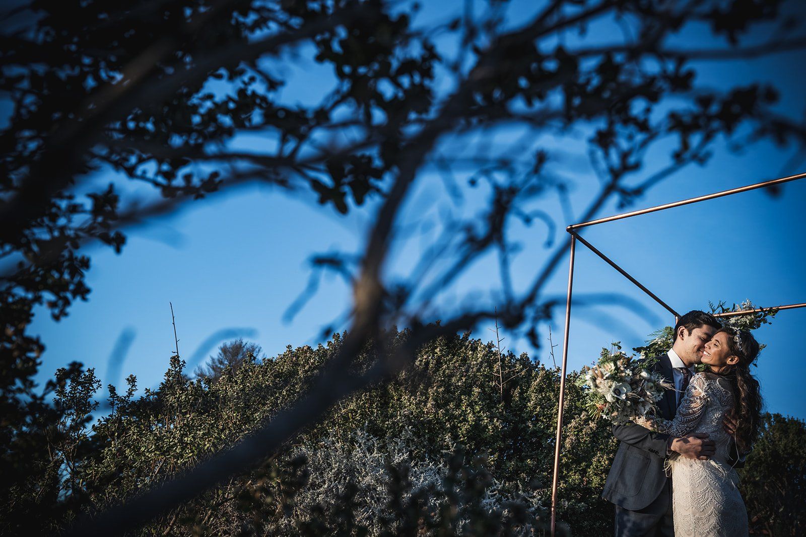 luxury lodge elopement, carmel valley, Portraits Around the Bernardus Lodge Grounds