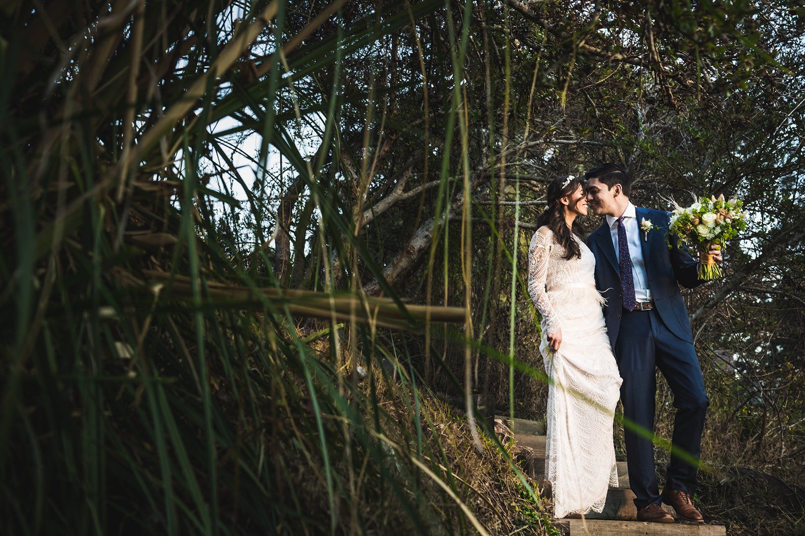harbor house inn elopement on the mendocino coast, Portraits Along the Coast