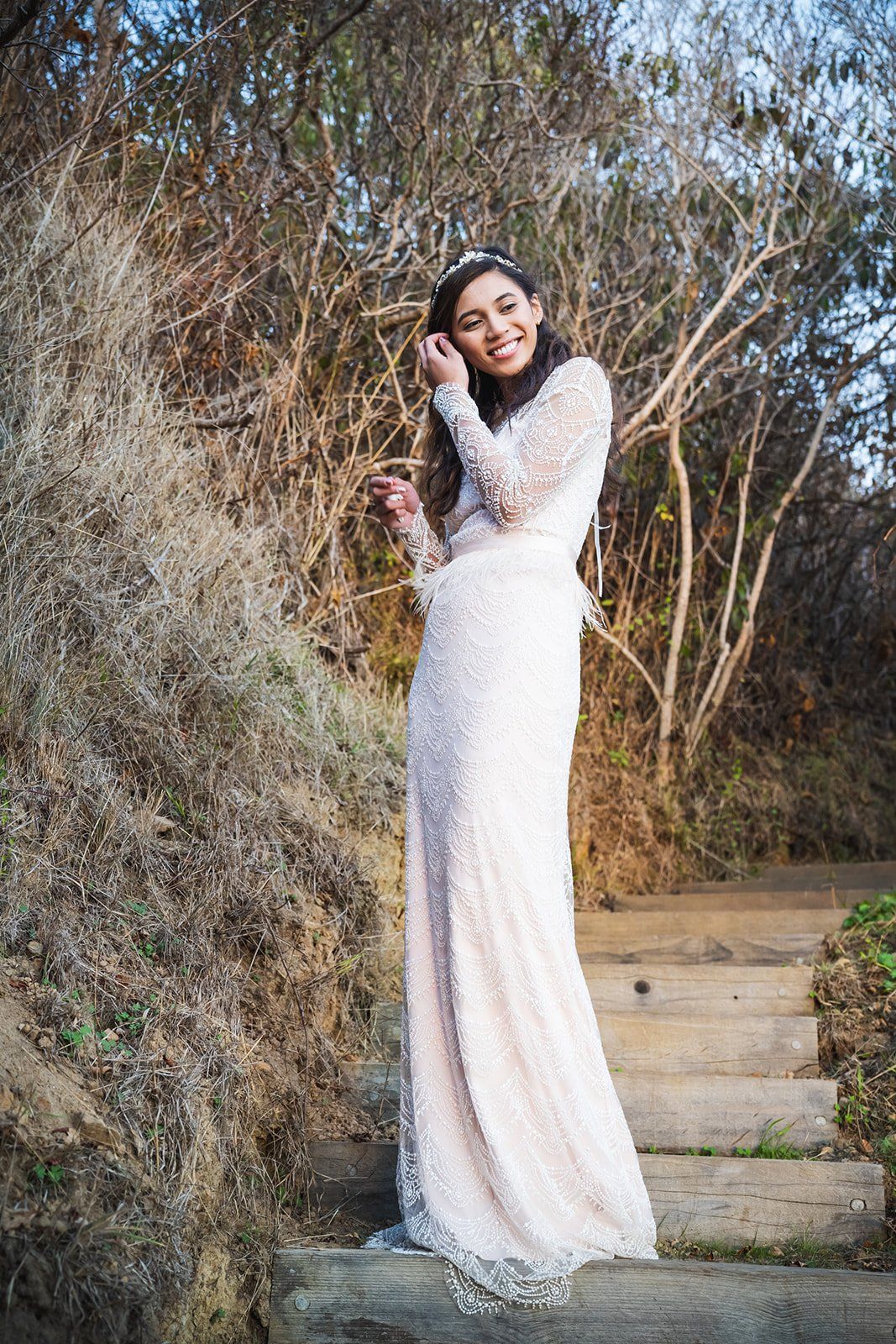 luxury lodge elopement, carmel valley, Portraits Around the Bernardus Lodge Grounds