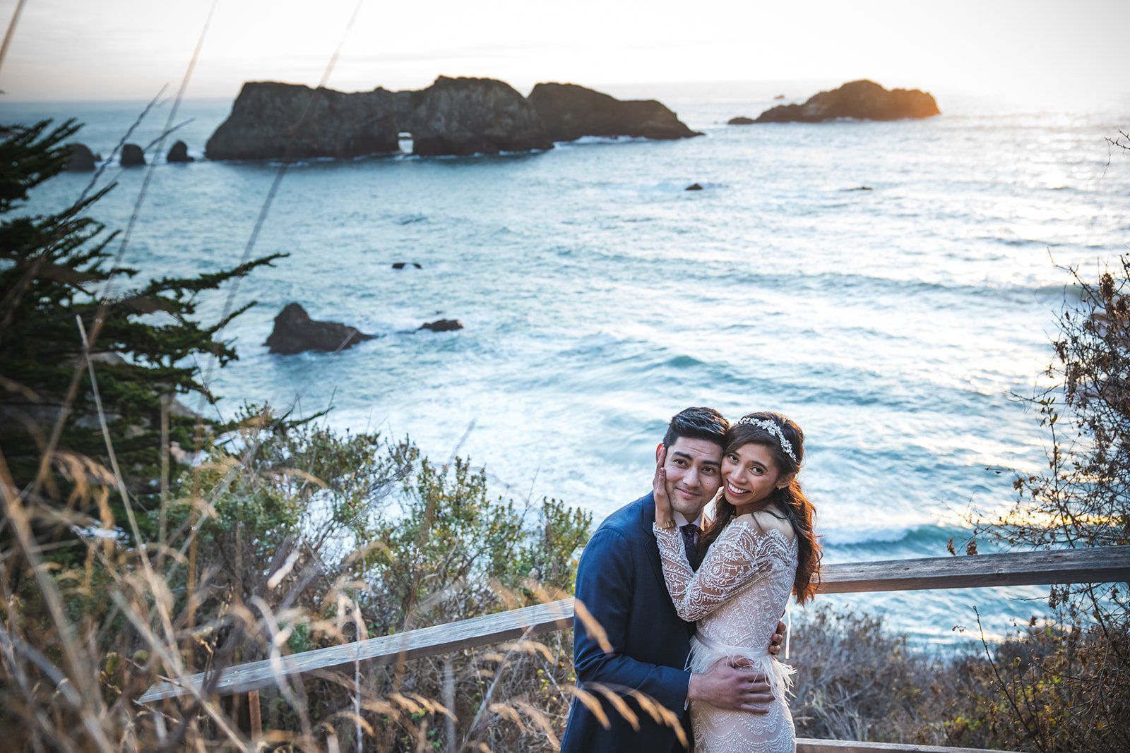 luxury lodge elopement, carmel valley, Portraits Around the Bernardus Lodge Grounds