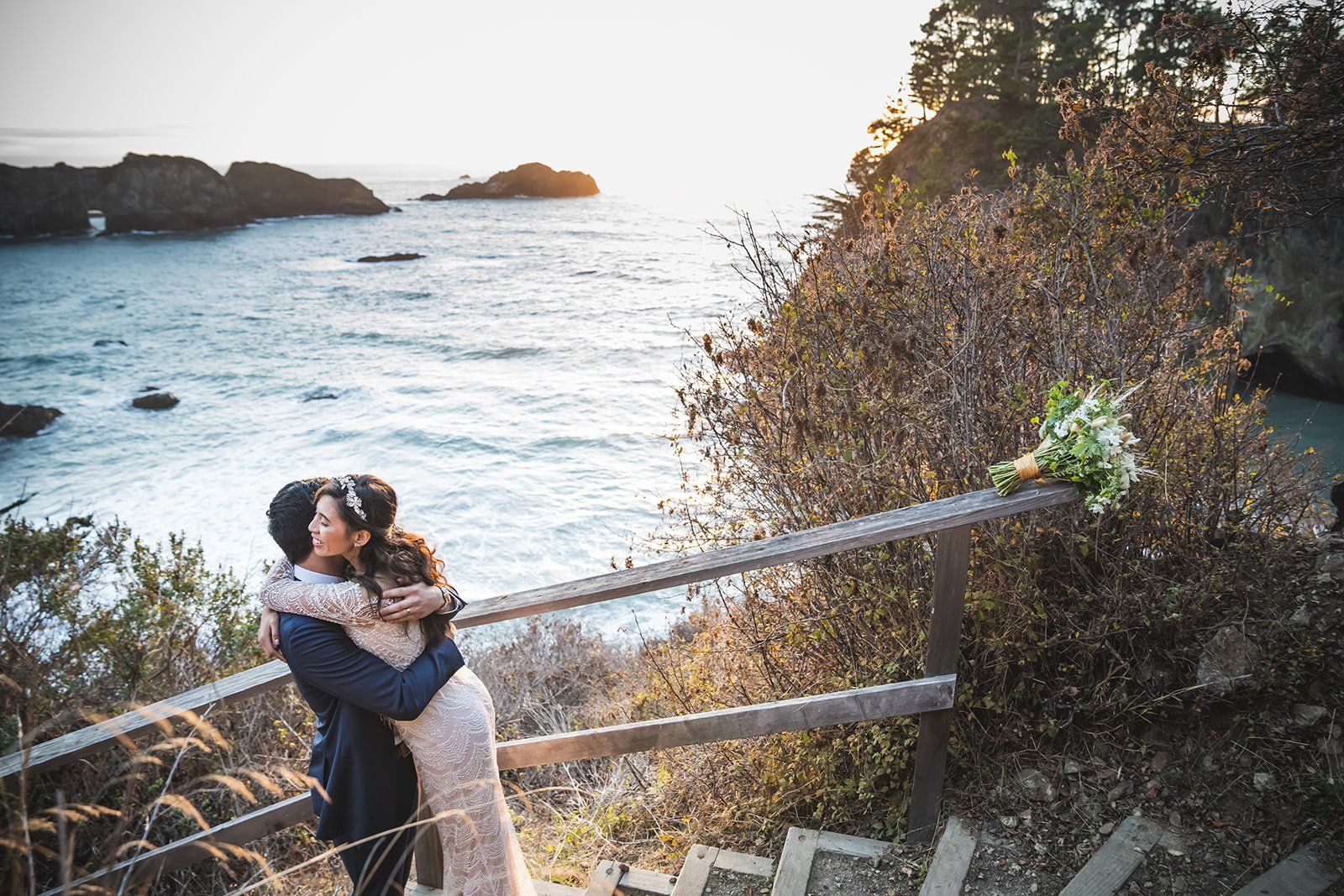 harbor house inn elopement on the mendocino coast, Portraits Along the Coast