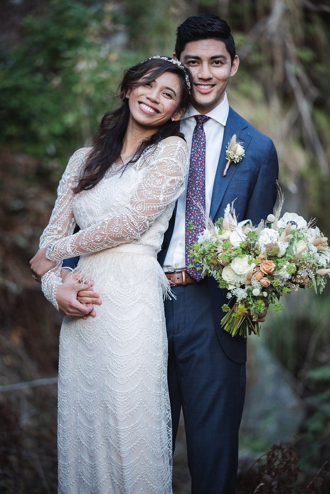 luxury lodge elopement, carmel valley, Portraits Around the Bernardus Lodge Grounds