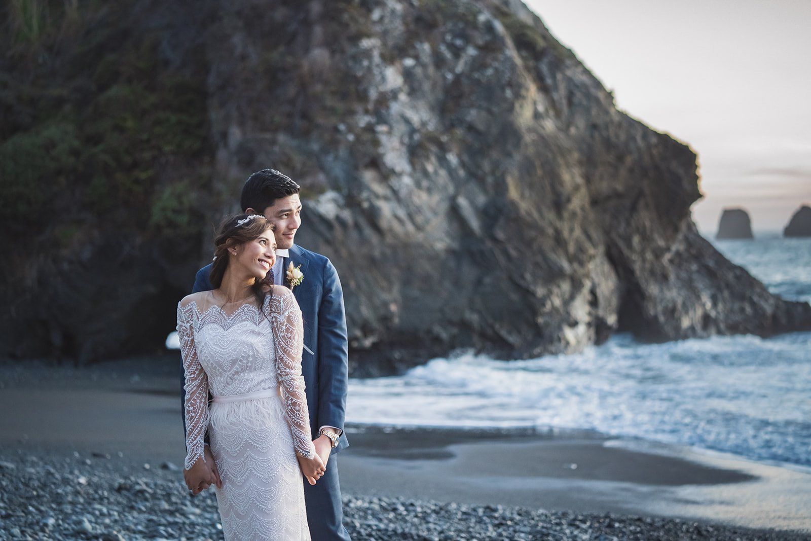 luxury lodge elopement, carmel valley, Portraits Around the Bernardus Lodge Grounds