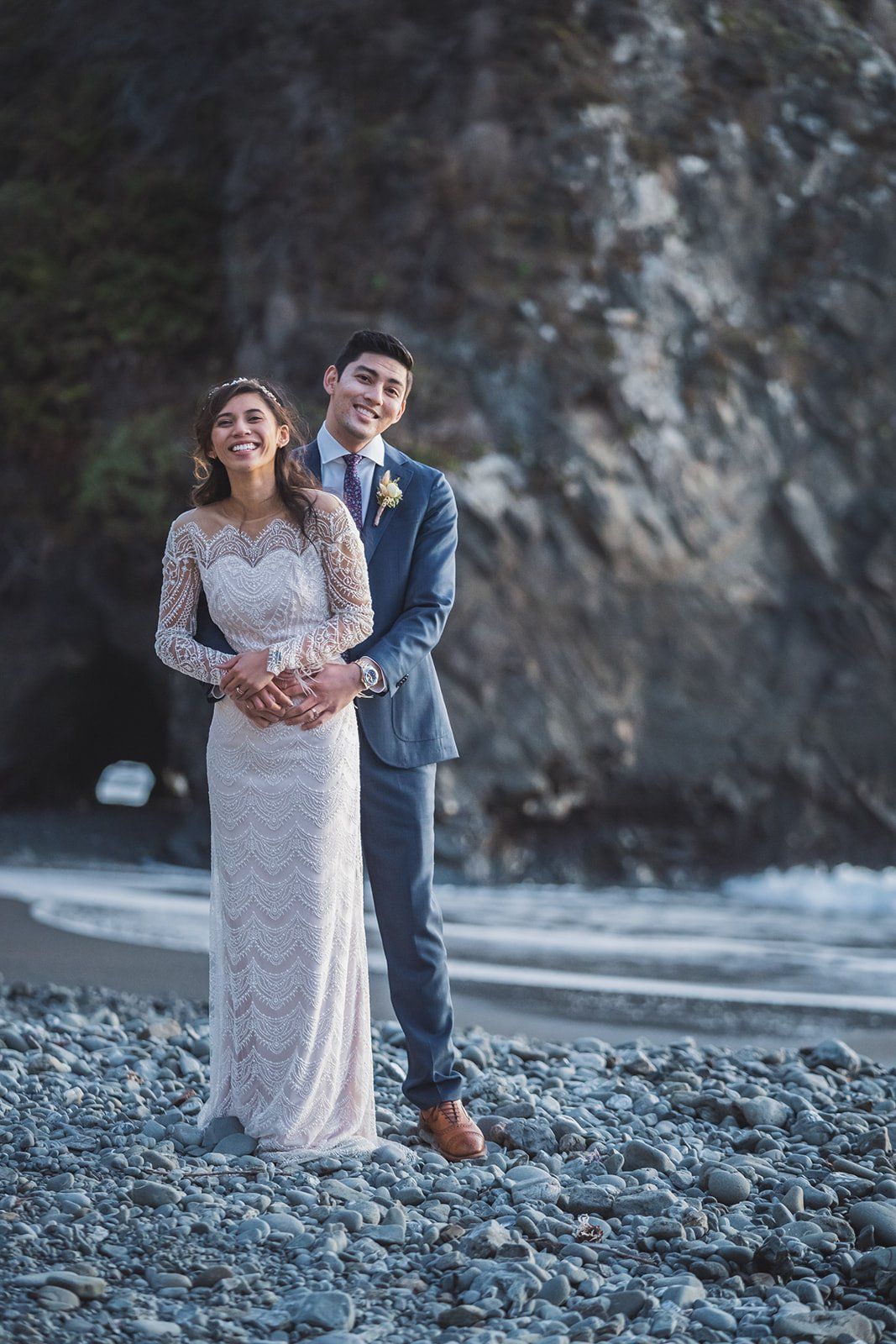 harbor house inn elopement on the mendocino coast, Portraits Along the Coast