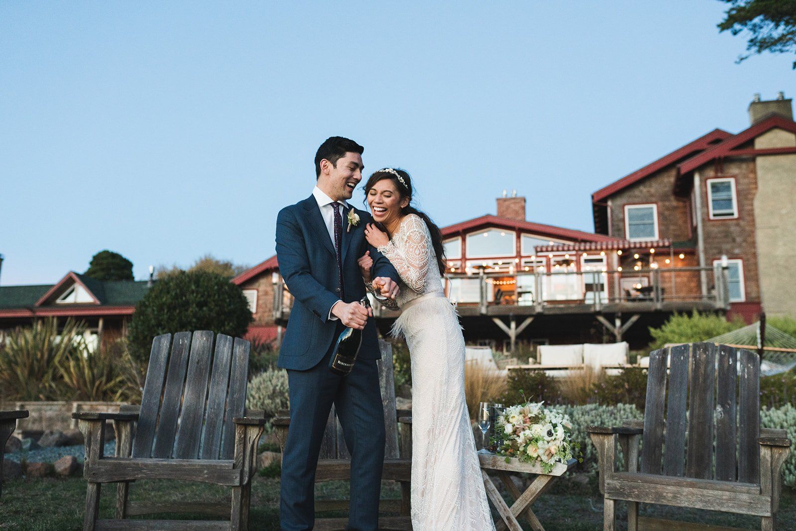 luxury lodge elopement, carmel valley, Portraits Around the Bernardus Lodge Grounds