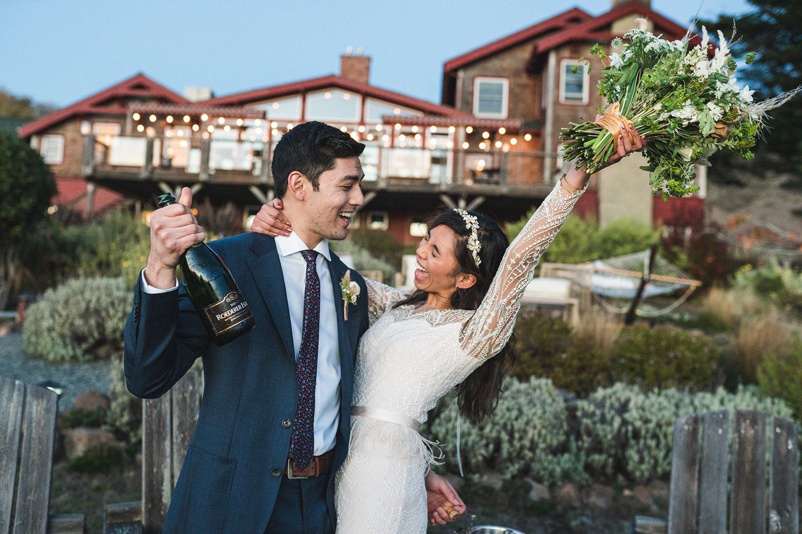 luxury lodge elopement, carmel valley, Portraits Around the Bernardus Lodge Grounds