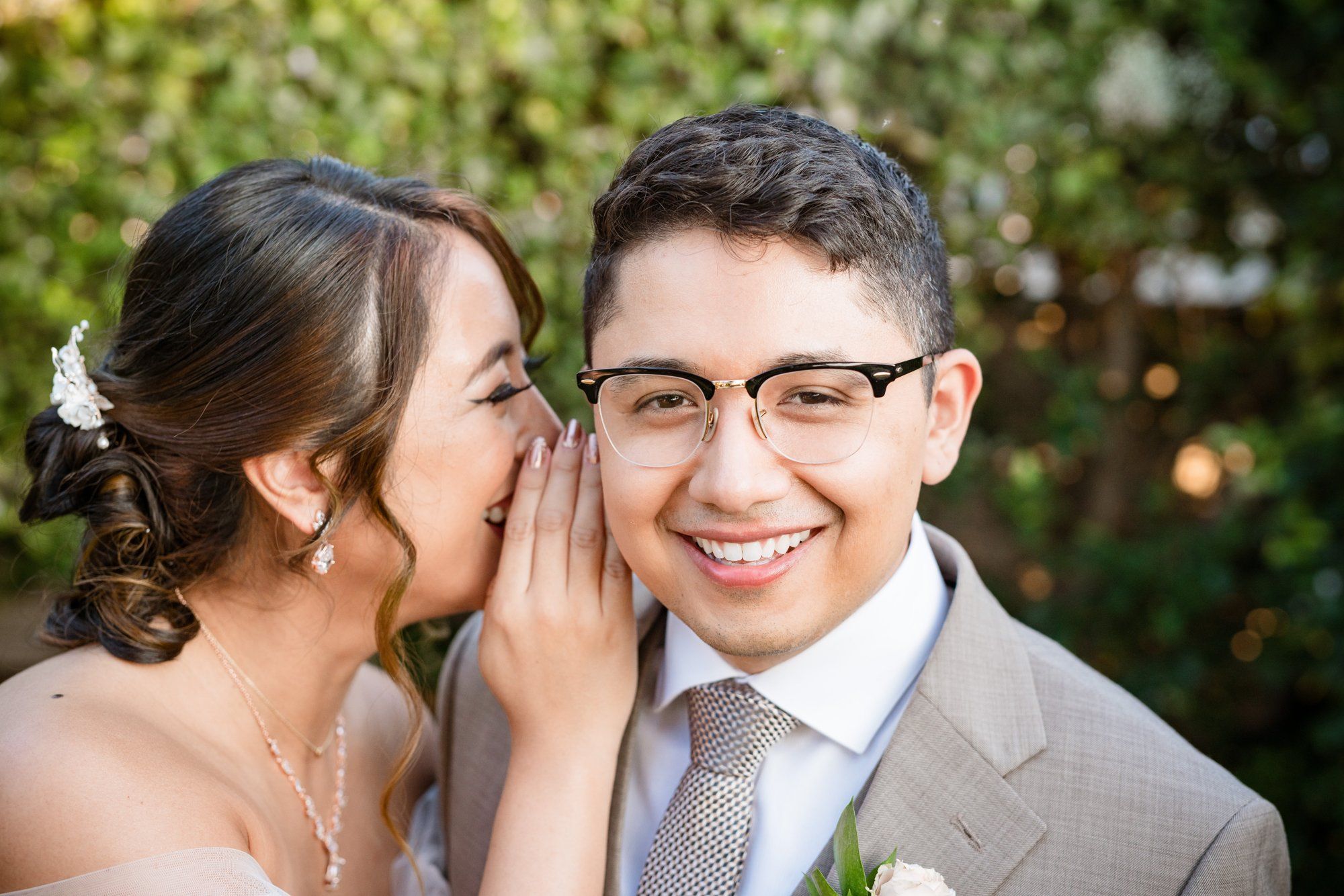 villa micro wedding at villa francesca, socal, Sunset Portraits at La Jolla Cove