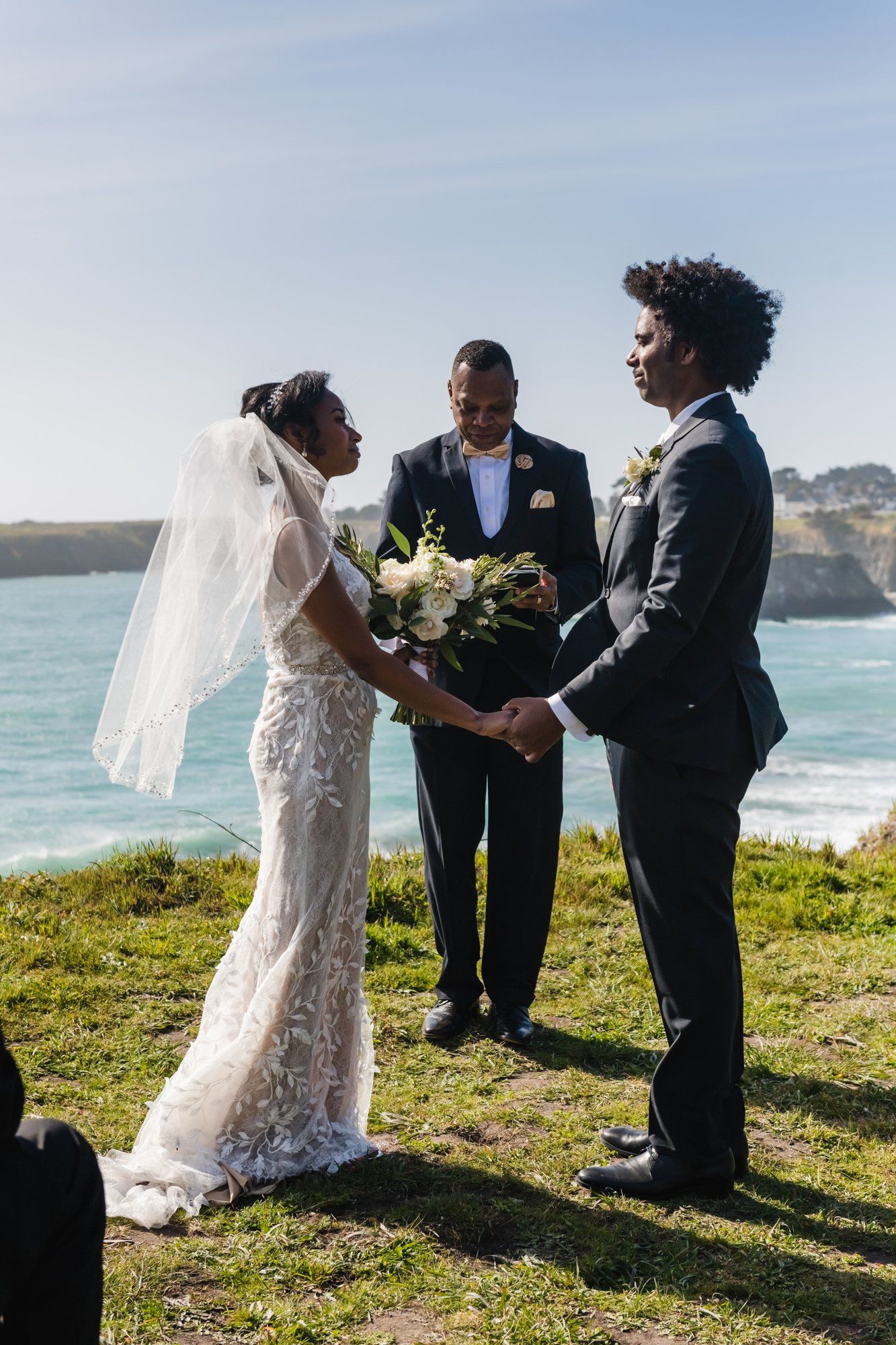oceanfront overlook ceremony, mendocino, Married on the Mendocino Bay Overlook