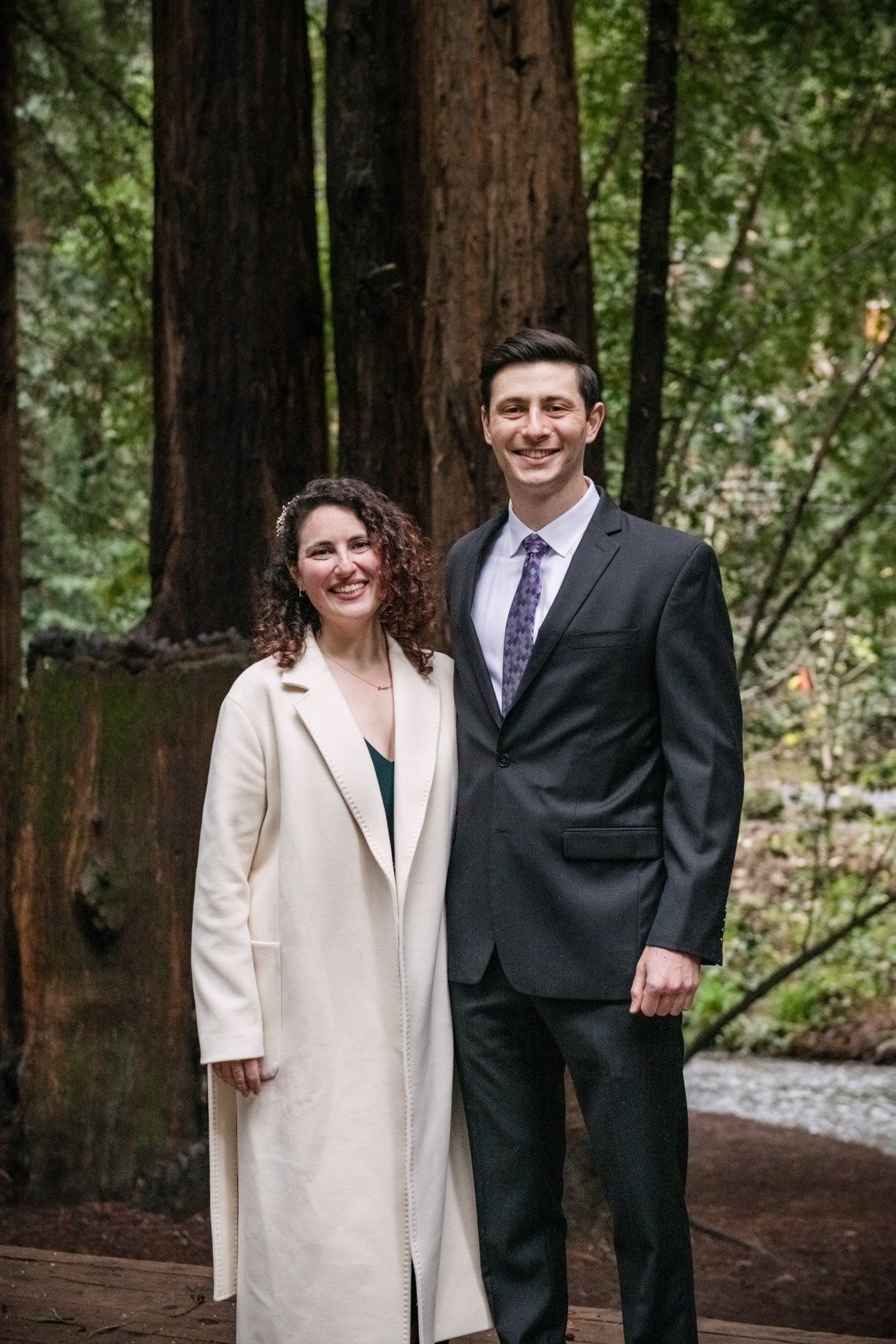 family-only redwoods minimony at old mill park, Family Photos in the Grove at Old Mill Park