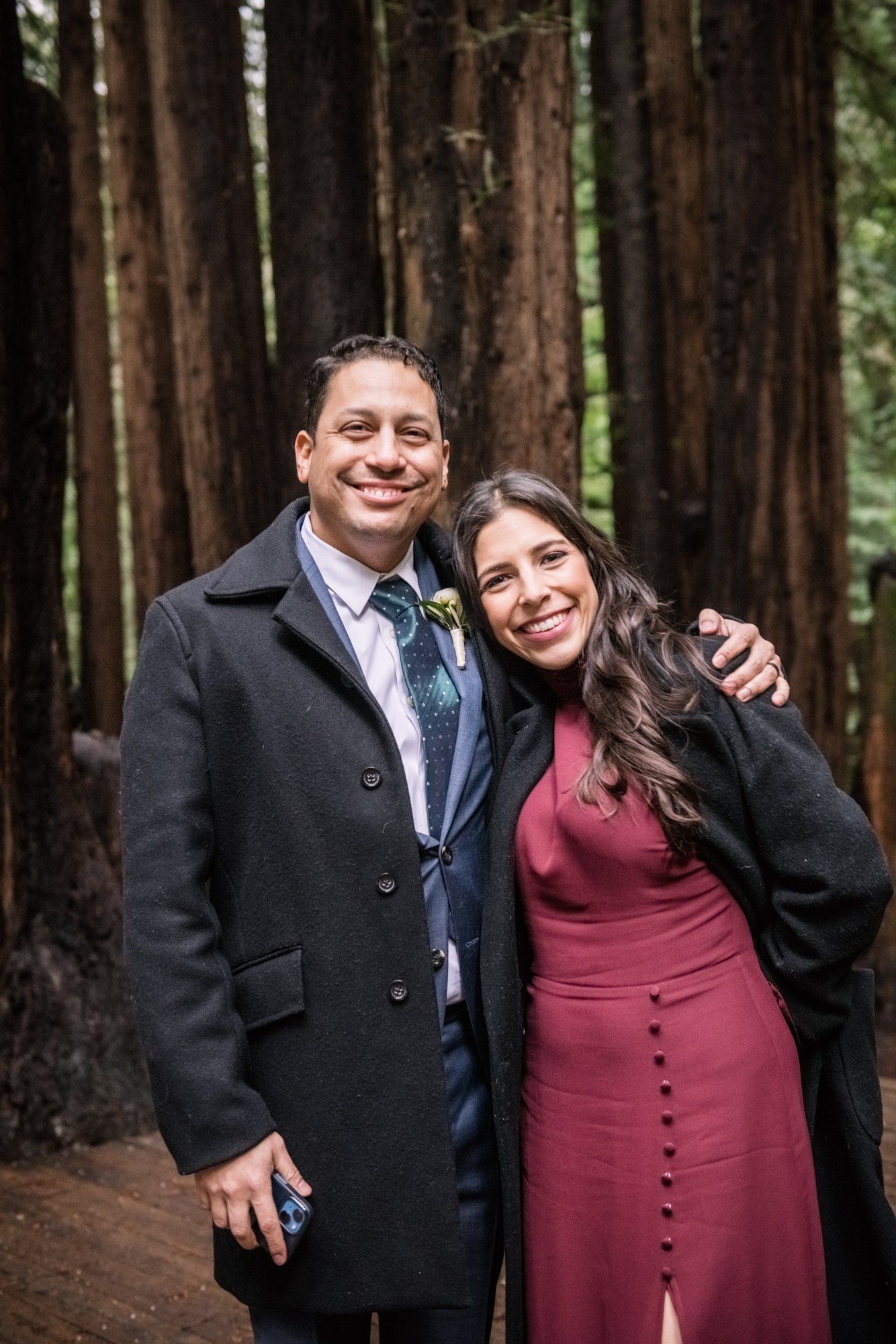family-only redwoods minimony at old mill park, Family Photos in the Grove at Old Mill Park
