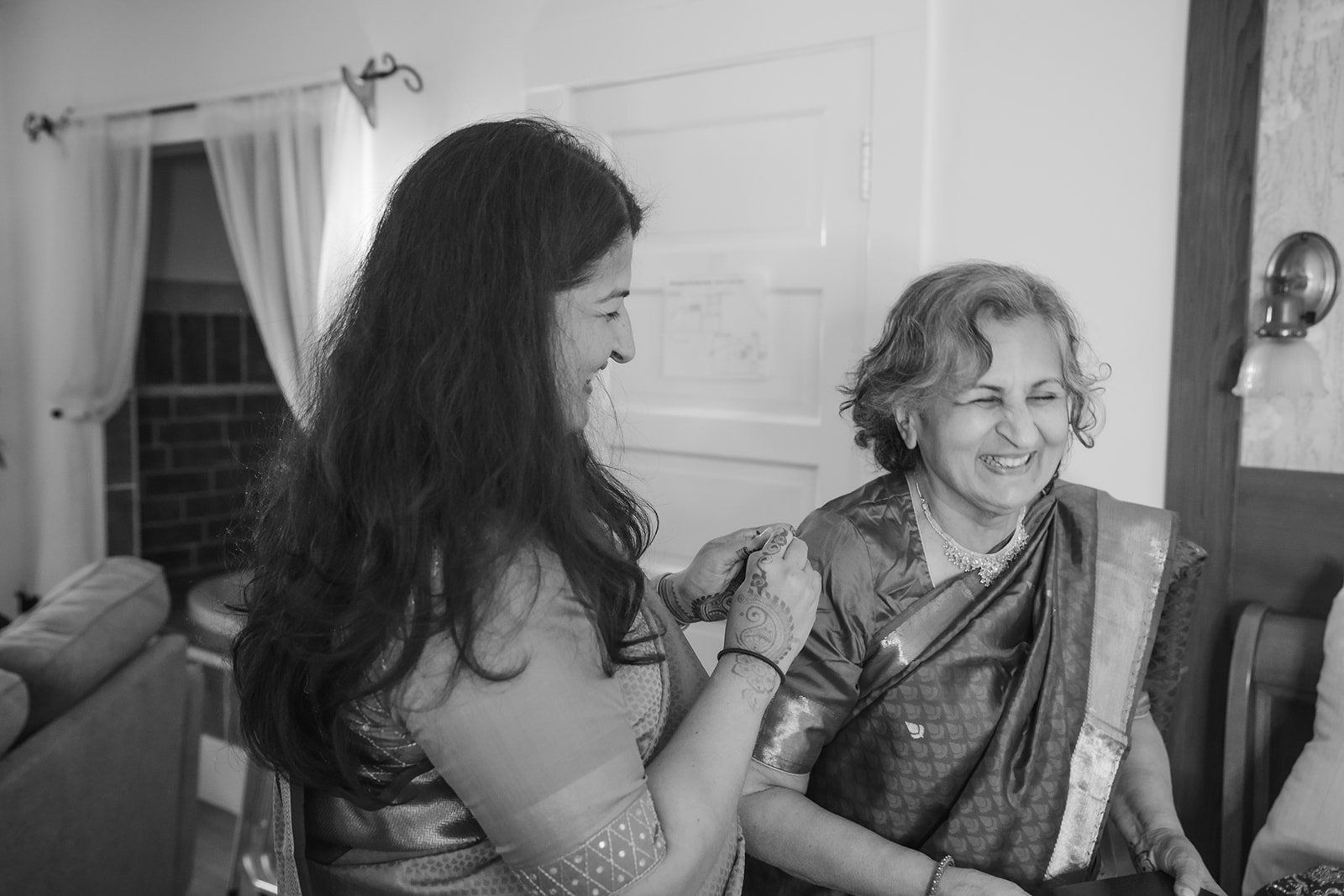 indian micro wedding, Family, and a Break Between Two Ceremonies