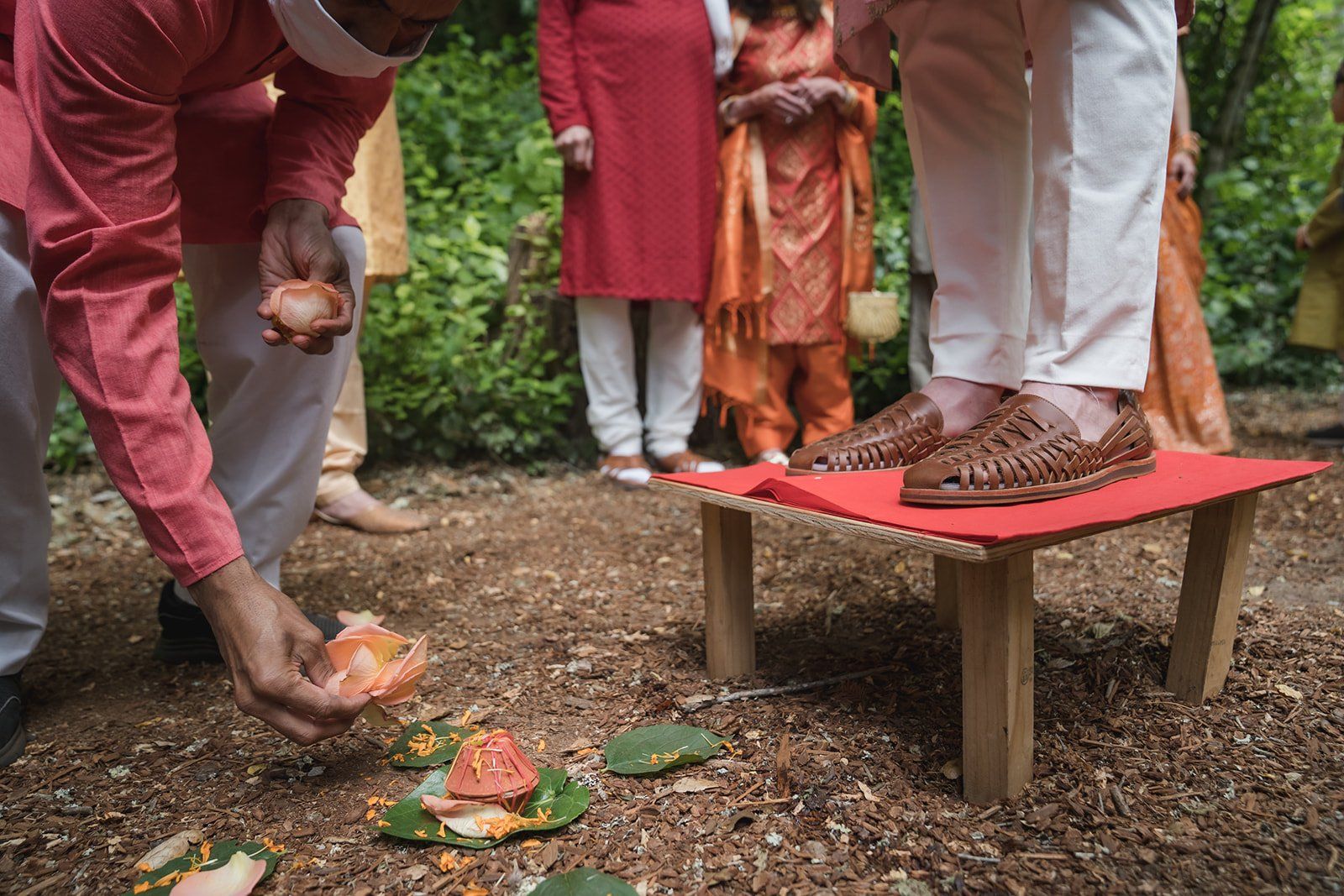 indian micro wedding, The Hindu Ceremony and the Western Vows. One Small Indian Wedding, Two Ceremonies
