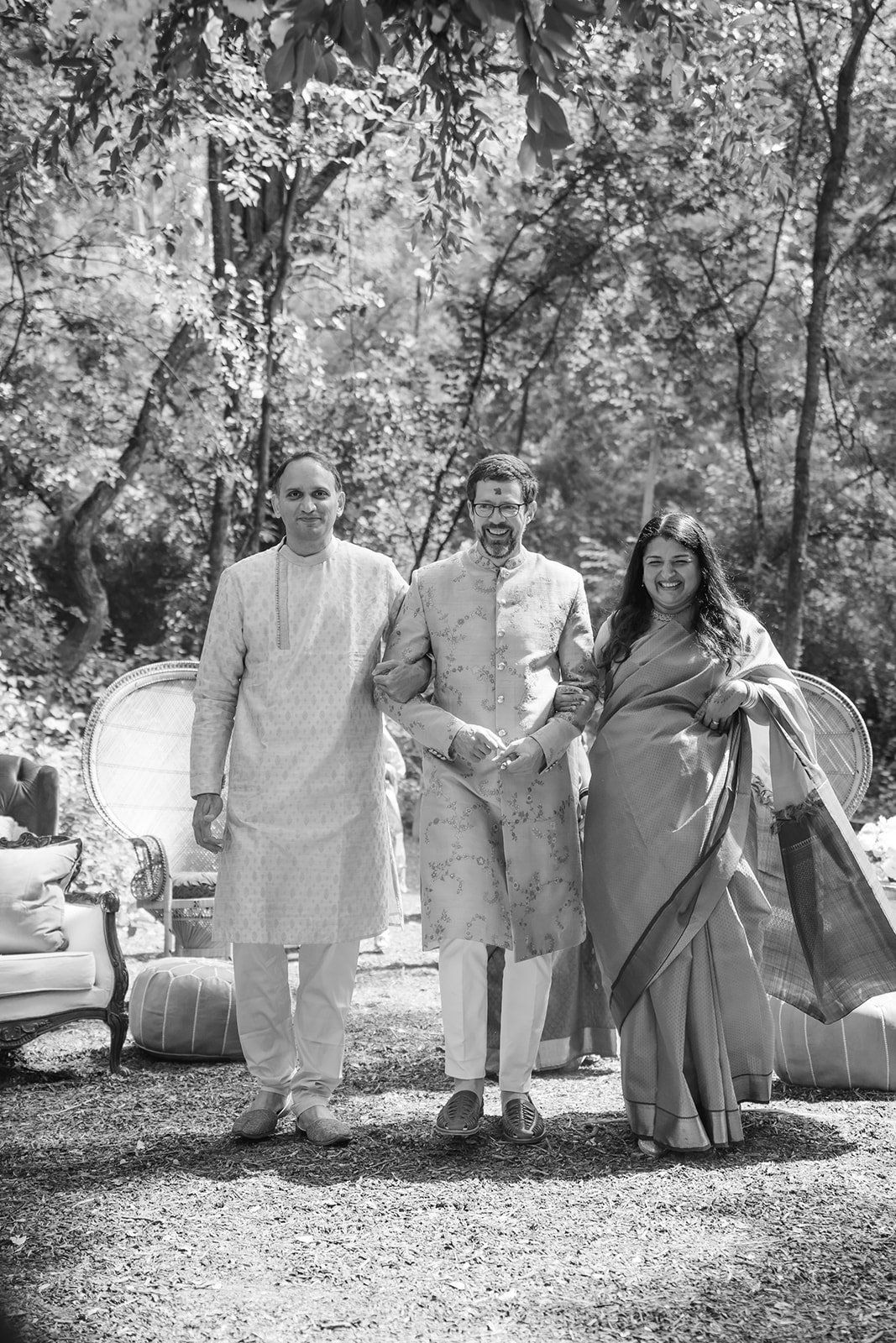 indian micro wedding, Family, and a Break Between Two Ceremonies