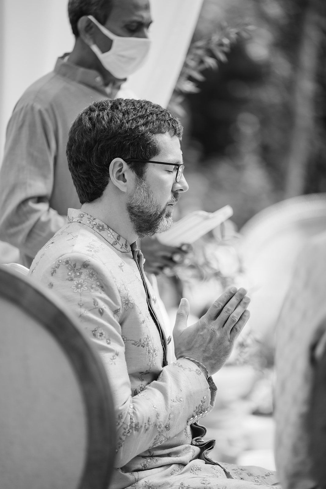 indian micro wedding, The Hindu Ceremony and the Western Vows. One Small Indian Wedding, Two Ceremonies