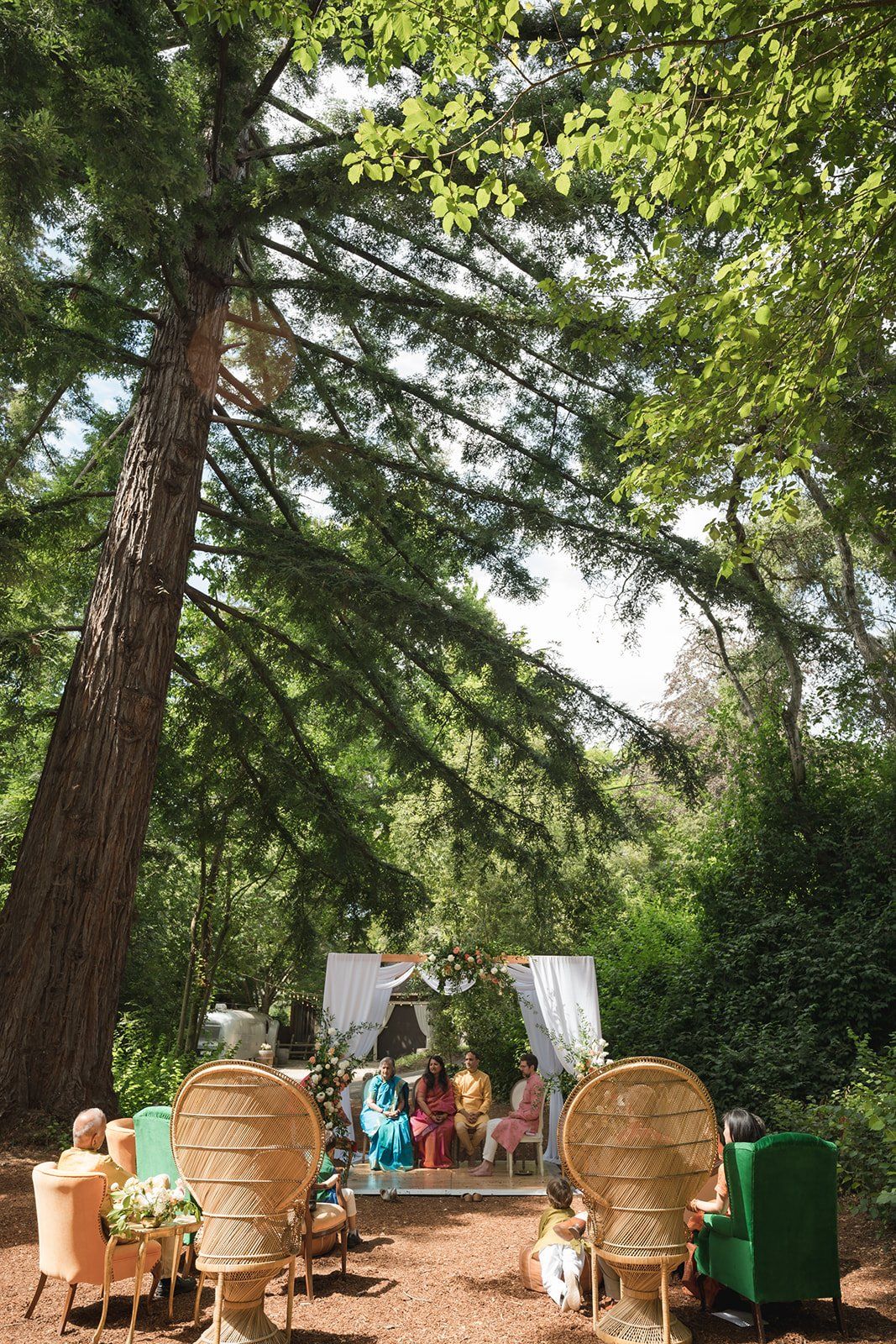 indian micro wedding, The Hindu Ceremony and the Western Vows. One Small Indian Wedding, Two Ceremonies
