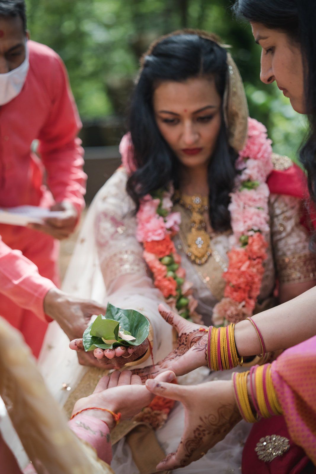indian micro wedding, The Hindu Ceremony and the Western Vows. One Small Indian Wedding, Two Ceremonies
