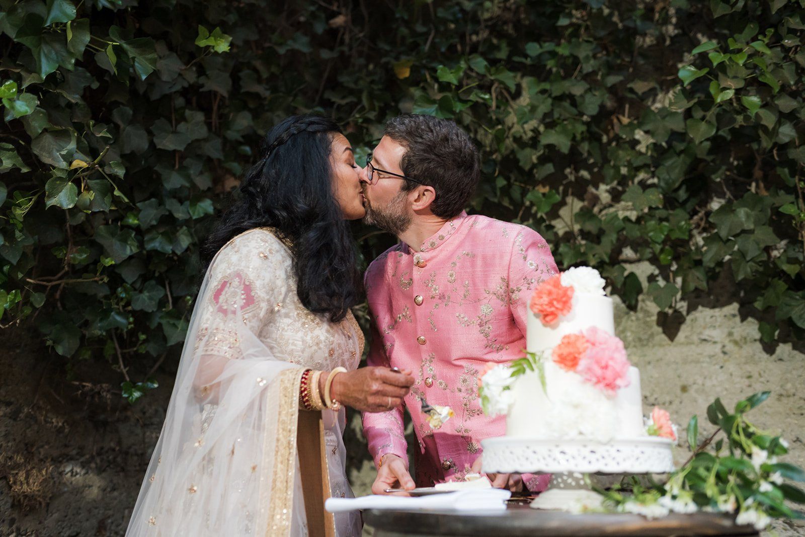 indian micro wedding, Family, and a Break Between Two Ceremonies
