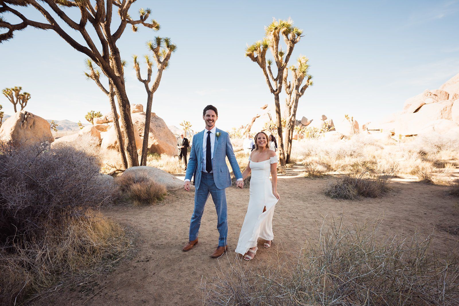 joshua tree national park desert ceremony at cap rock, Portraits Among the Cap Rock Formations
