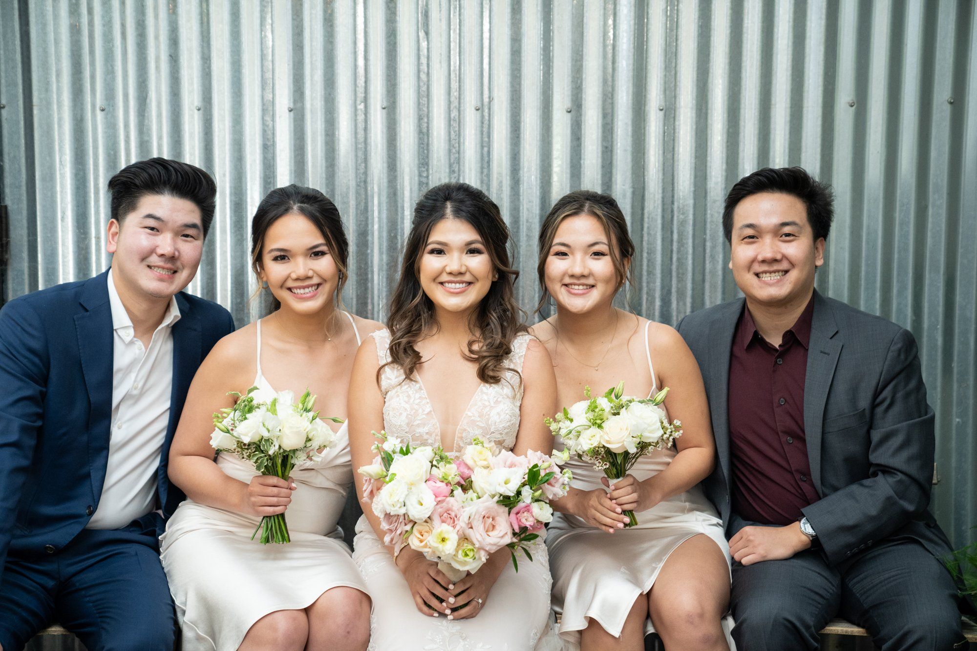 industrial-cafe micro wedding at Stable Cafe, Portraits Around the Café and Garden Patio