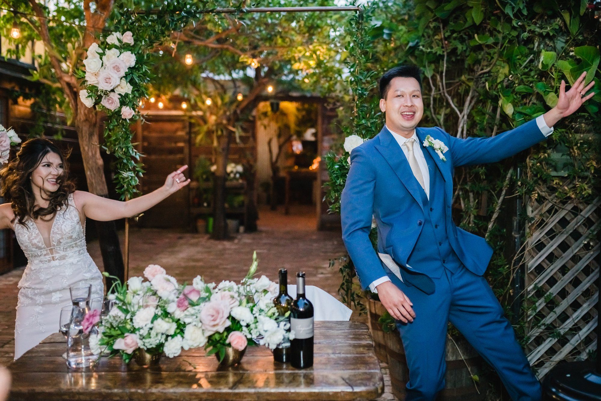 industrial-cafe micro wedding at Stable Cafe, Portraits Around the Café and Garden Patio