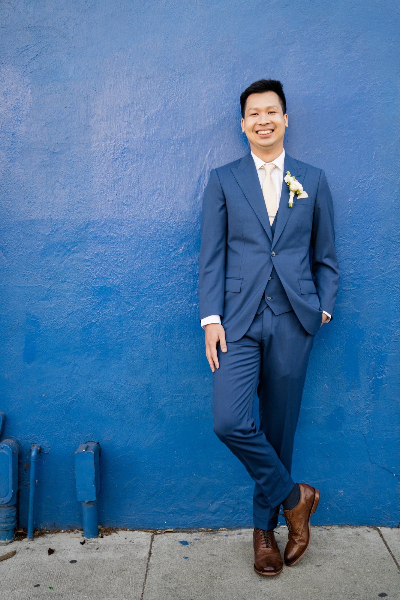 industrial-cafe micro wedding at stable cafe, sf, Portraits on the Garden Patio