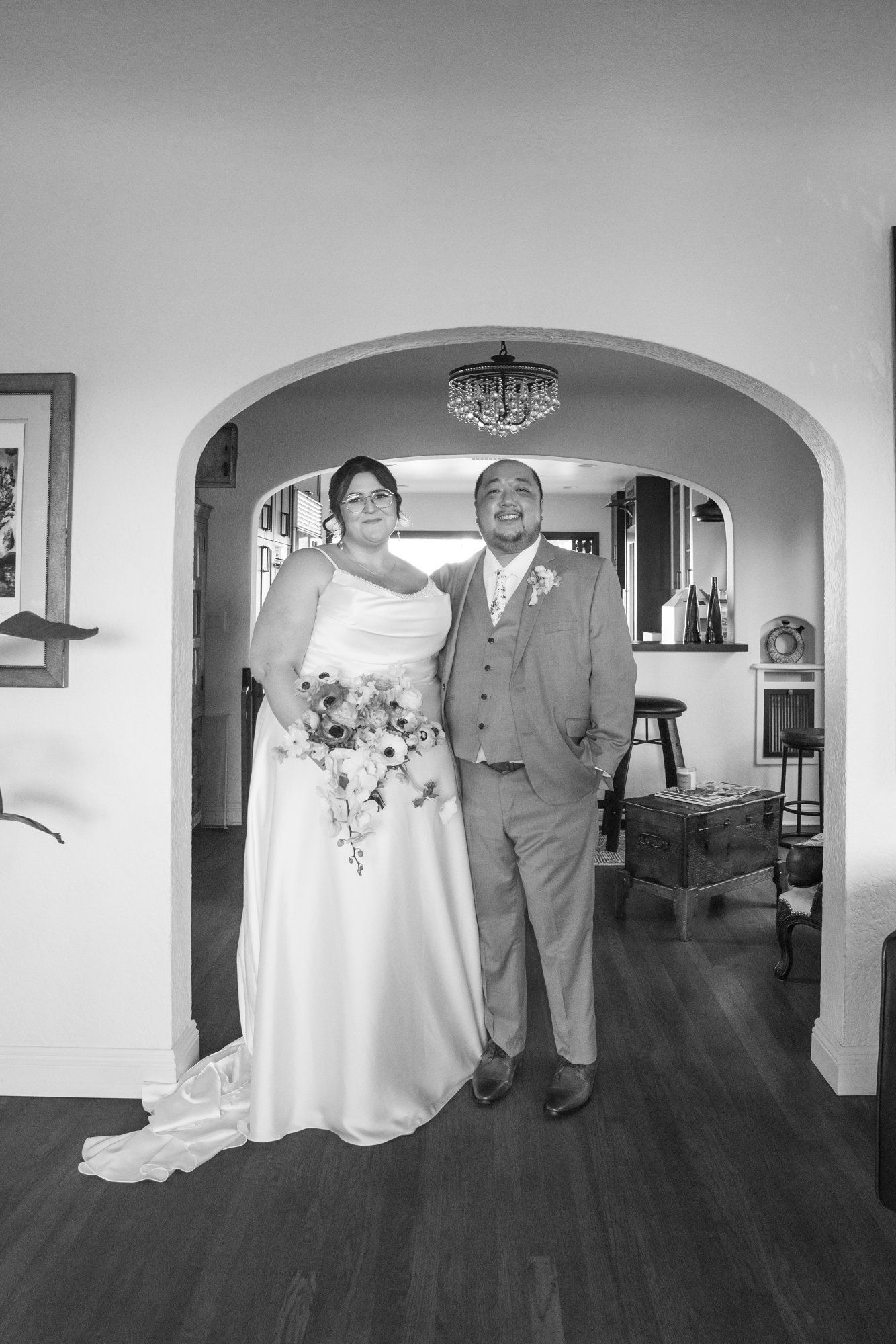 spring villa micro wedding at villa francesca, socal, Portraits in the Villa Gardens. SoCal Villa Wedding in Spring