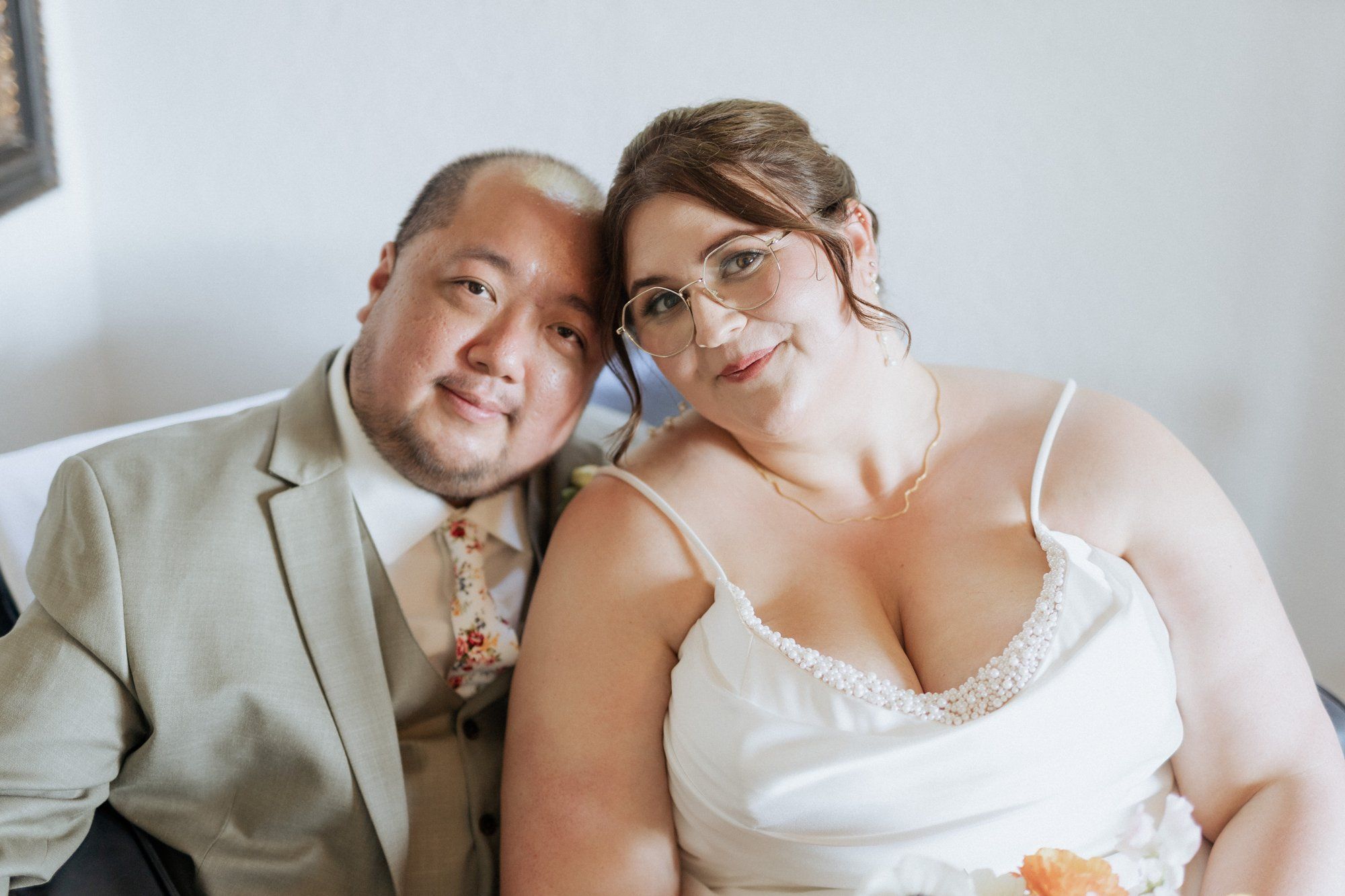 spring villa micro wedding at Villa Francesca, Portraits in the Villa Gardens, a SoCal Spring Wedding