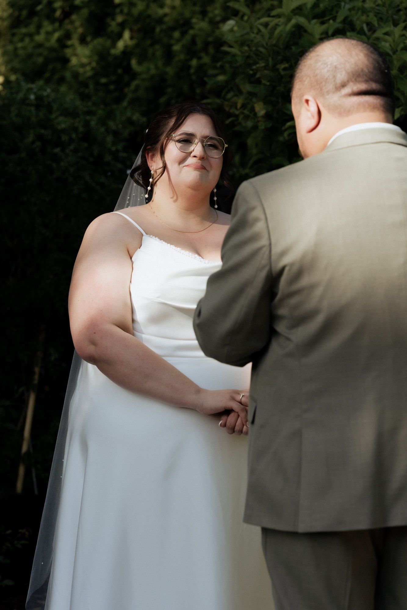 spring villa micro wedding at Villa Francesca, An Ocean-View Villa Ceremony in the Courtyard