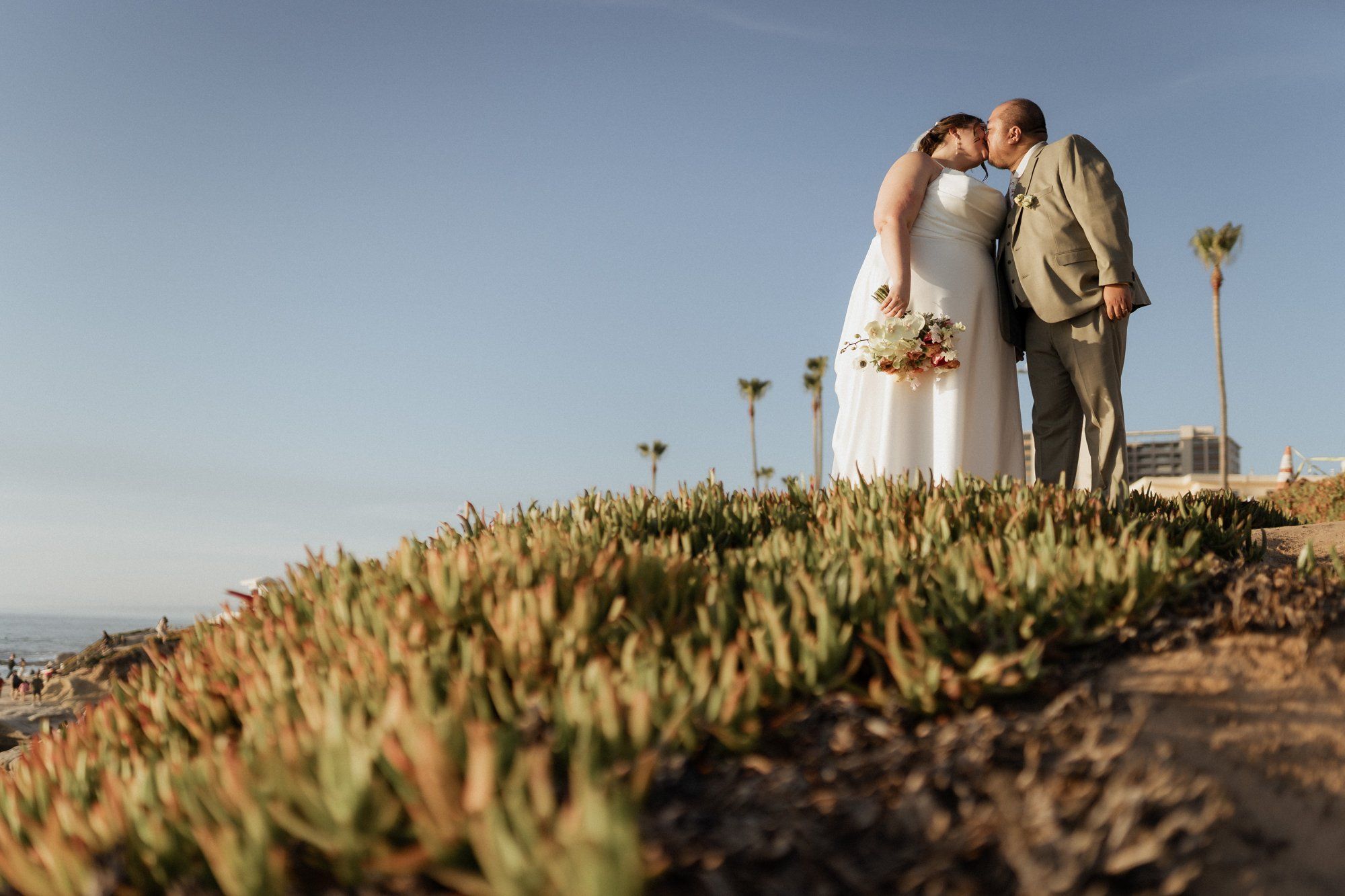 spring villa micro wedding at villa francesca, socal, Portraits in the Villa Gardens. SoCal Villa Wedding in Spring