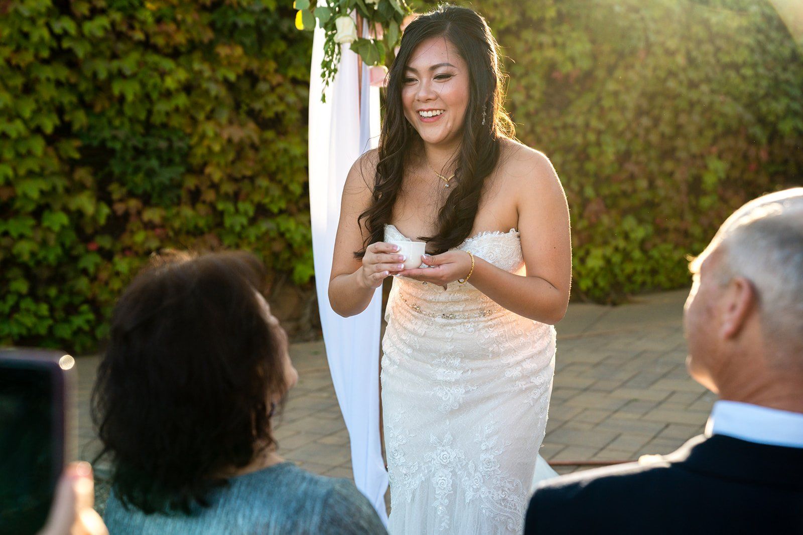 vineyard wedding at viansa in sonoma, Dinner and Dancing at Viansa