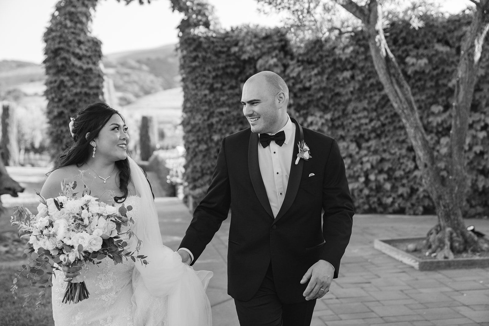 vineyard wedding at viansa in sonoma, Portraits Across the Viansa Vineyard