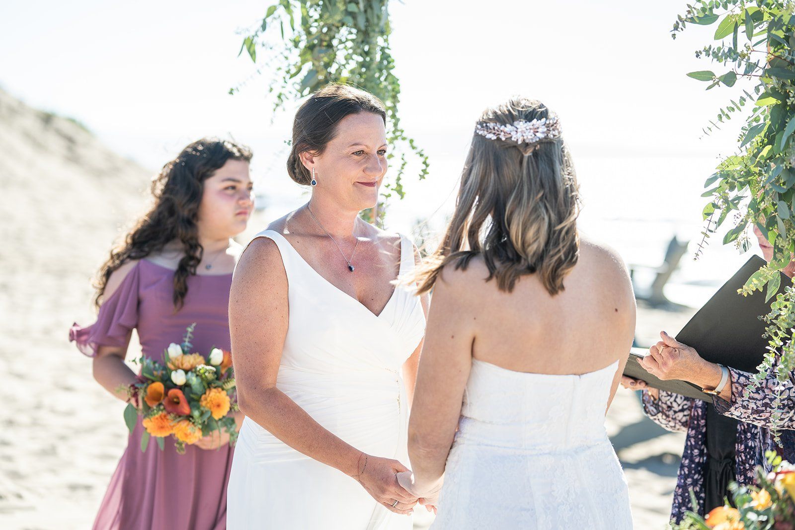 beachfront micro wedding on monterey bay, Getting Ready at The Sanctuary Beach Resort