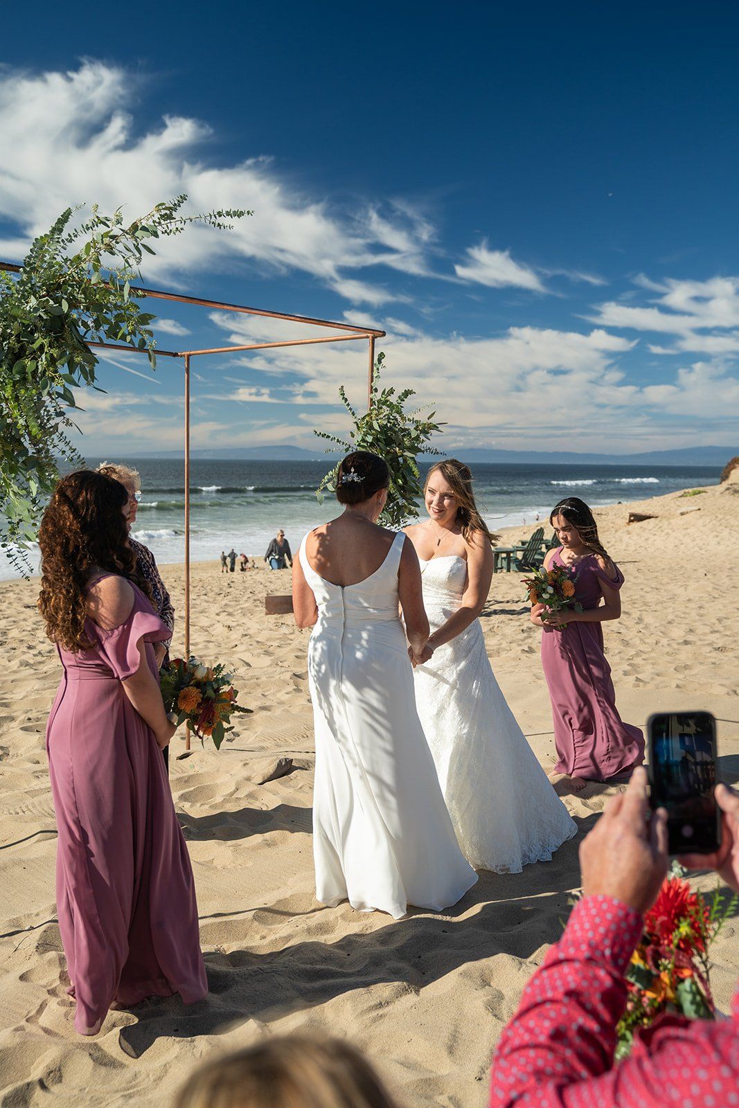 beachfront micro wedding on monterey bay, Getting Ready at The Sanctuary Beach Resort