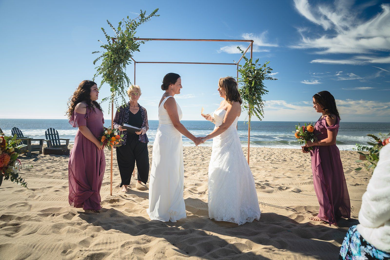 beachfront micro wedding on monterey bay, Getting Ready at The Sanctuary Beach Resort