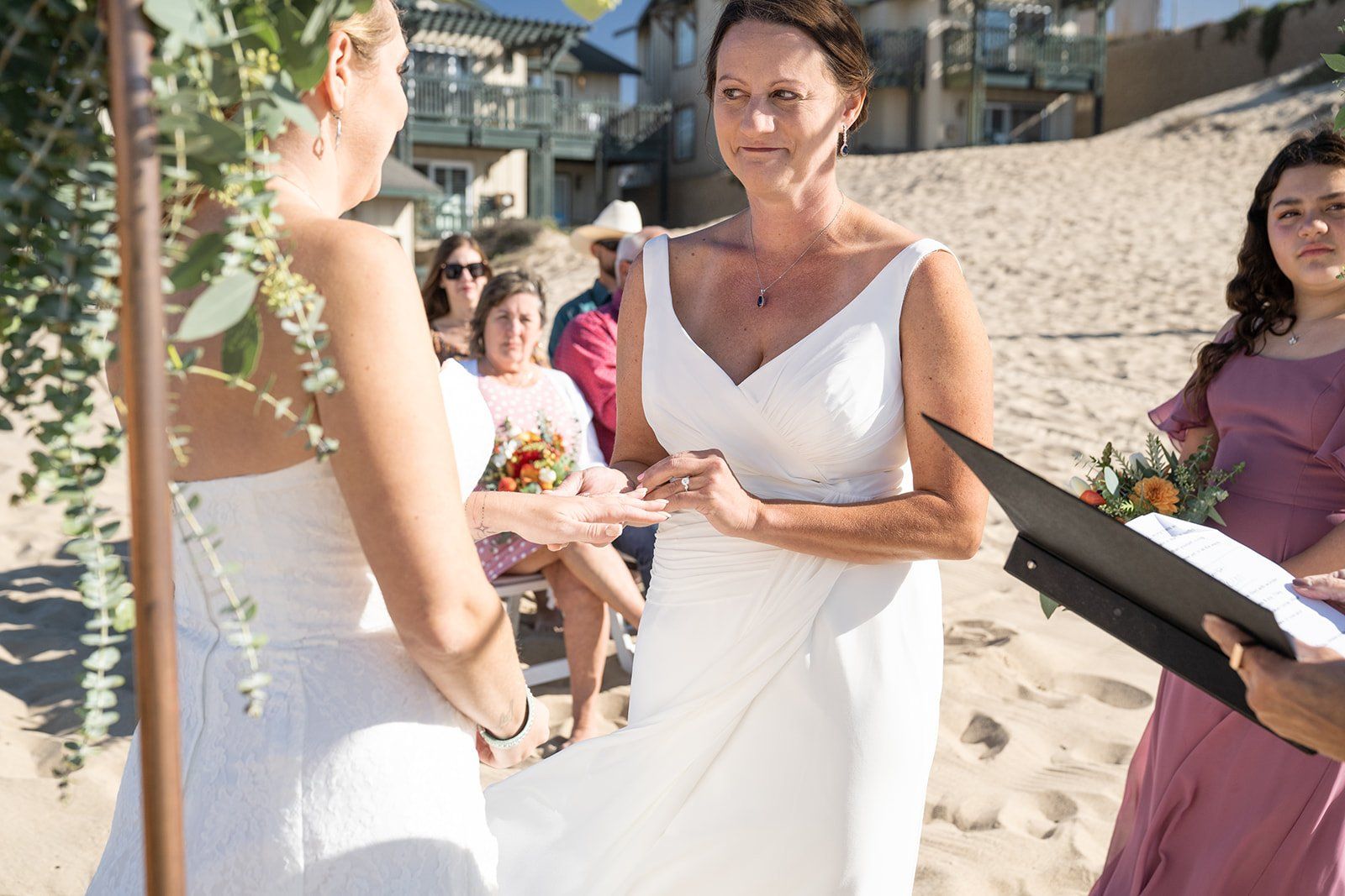 beachfront micro wedding on monterey bay, Getting Ready at The Sanctuary Beach Resort