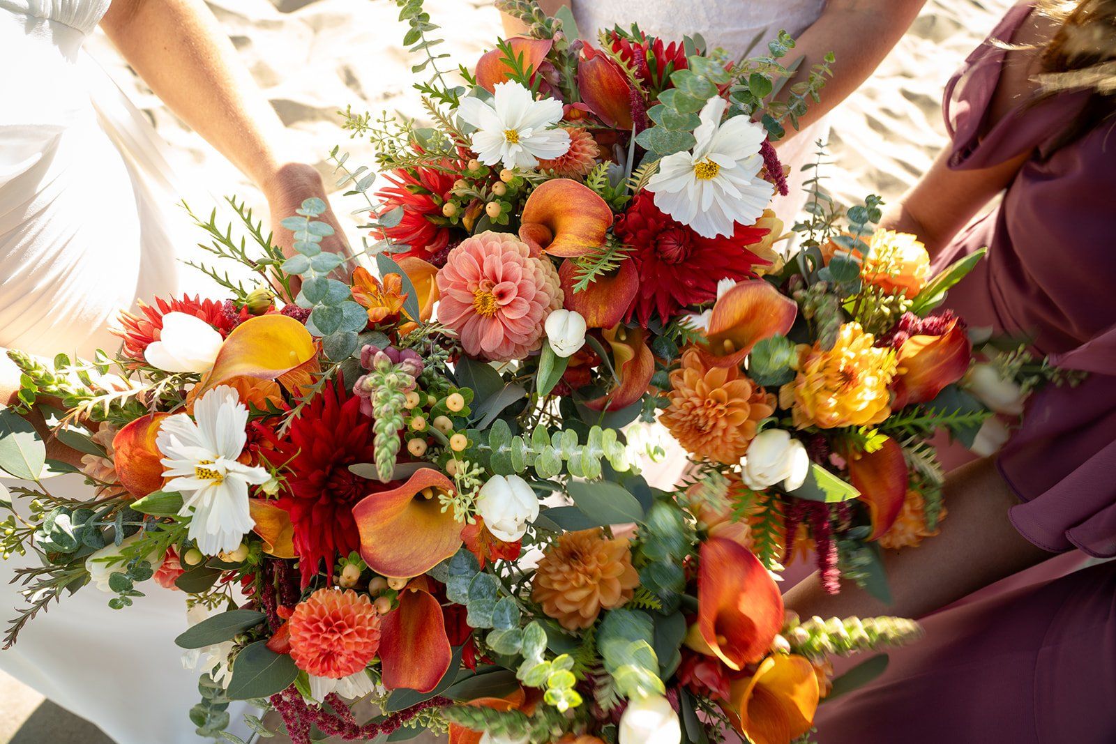 beachfront micro wedding on monterey bay, A Beachfront Ceremony on the Monterey Bay Sand