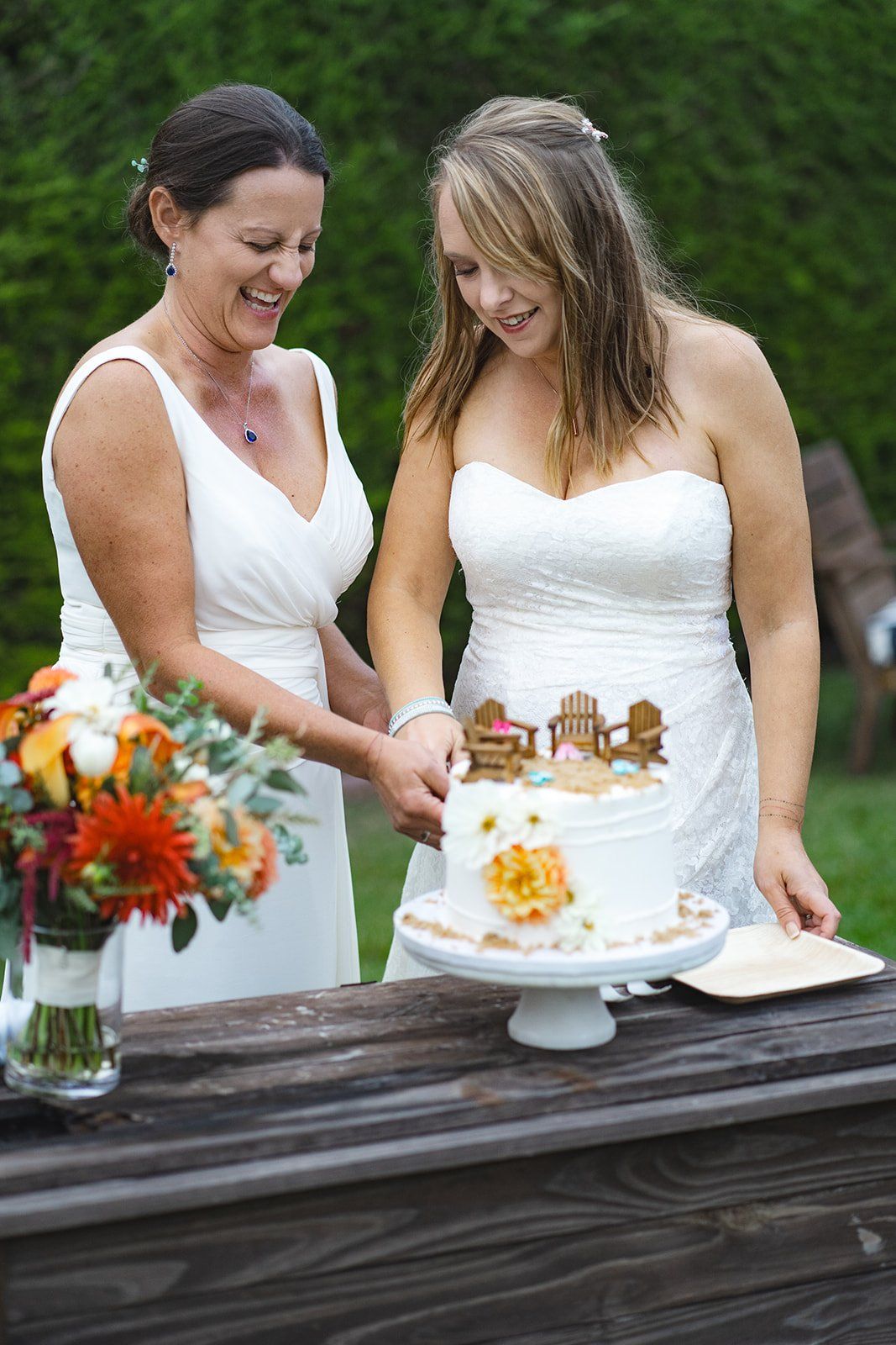 beachfront micro wedding on monterey bay, Dinner on the Lodge Lawn, S'mores by the Bonfire
