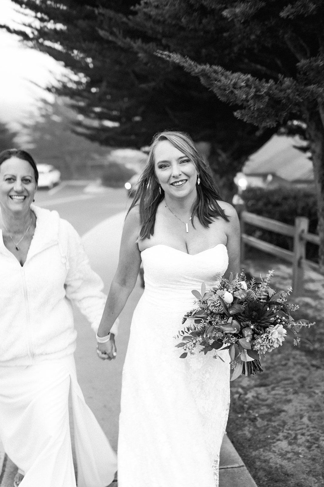beachfront micro wedding on monterey bay, Dinner on the Lodge Lawn, S'mores by the Bonfire