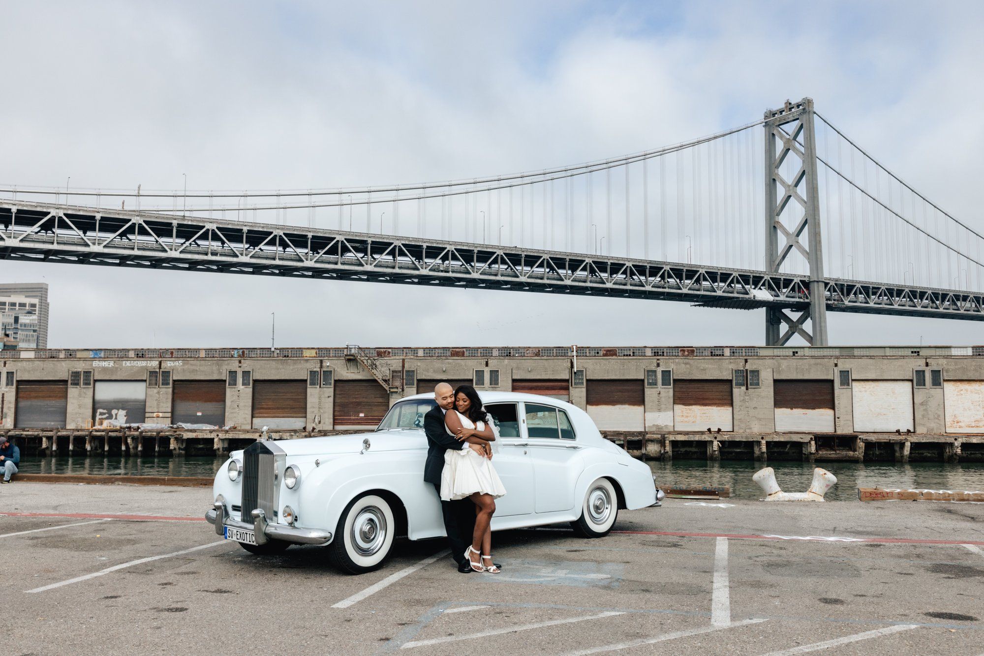 interracial city hall micro wedding, Both Families Through the Galleries