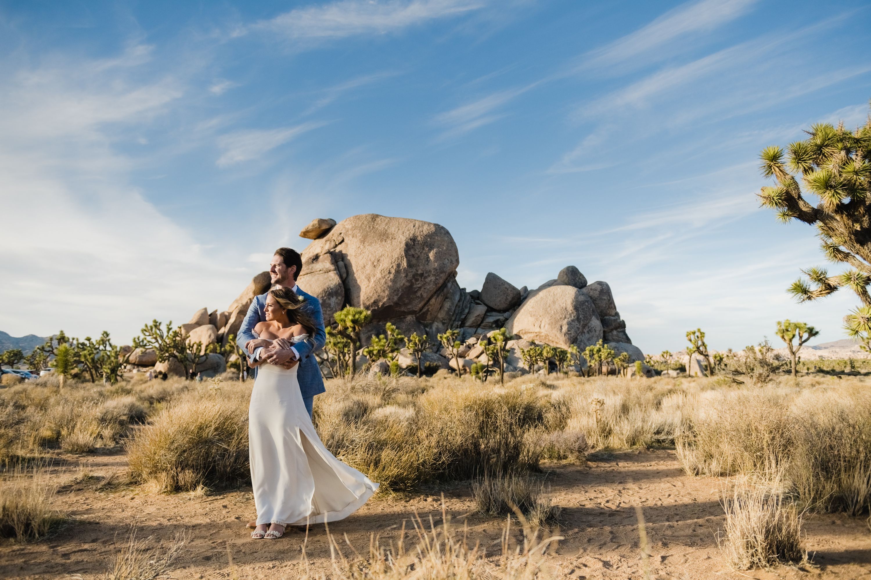 joshua tree national park desert ceremony at cap rock, Portraits Out Among the Formations at Cap Rock