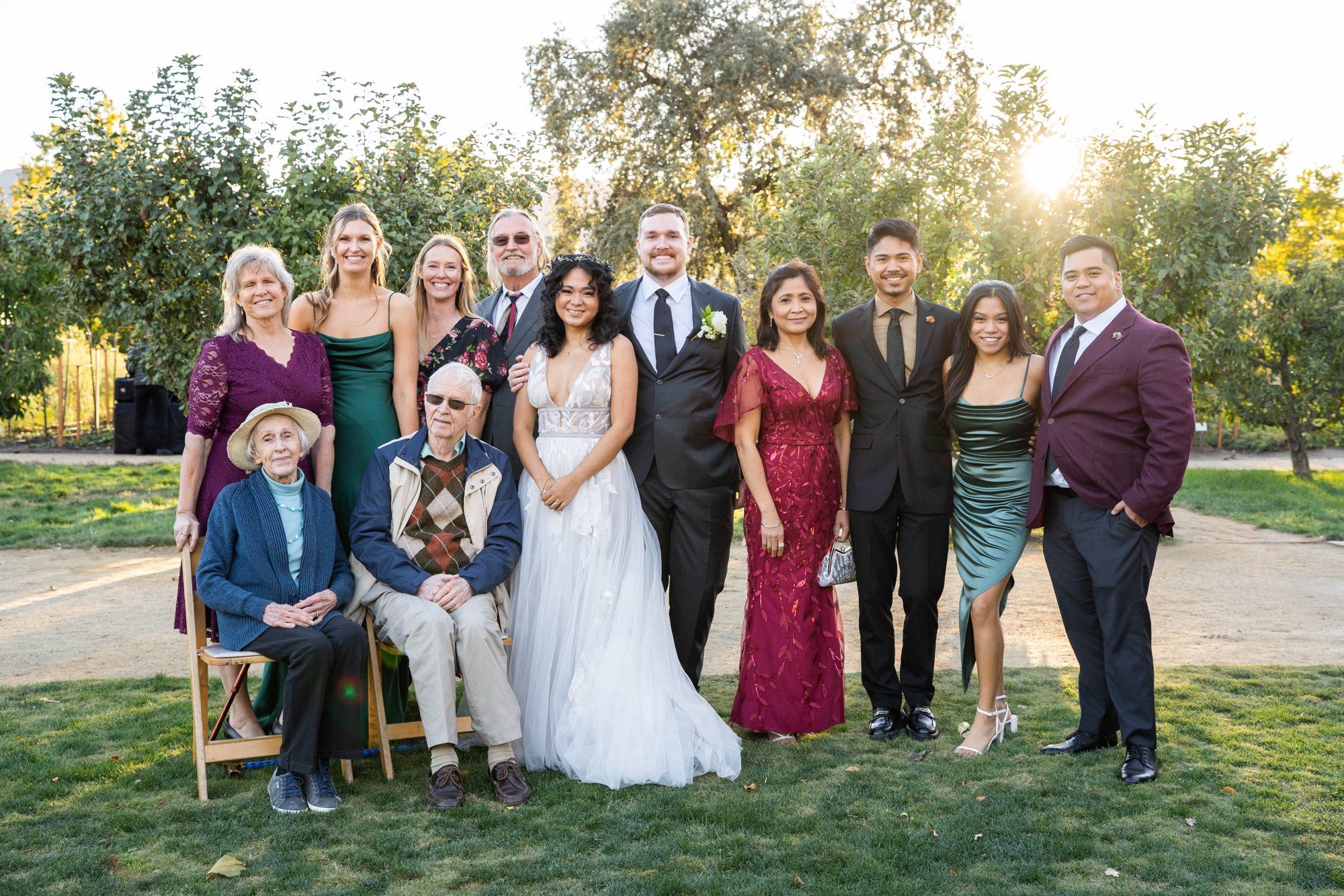 farm-to-table vineyard wedding at farmstead, st helena, Cocktail Hour and Portraits at This 32-Guest Napa Farm Wedding