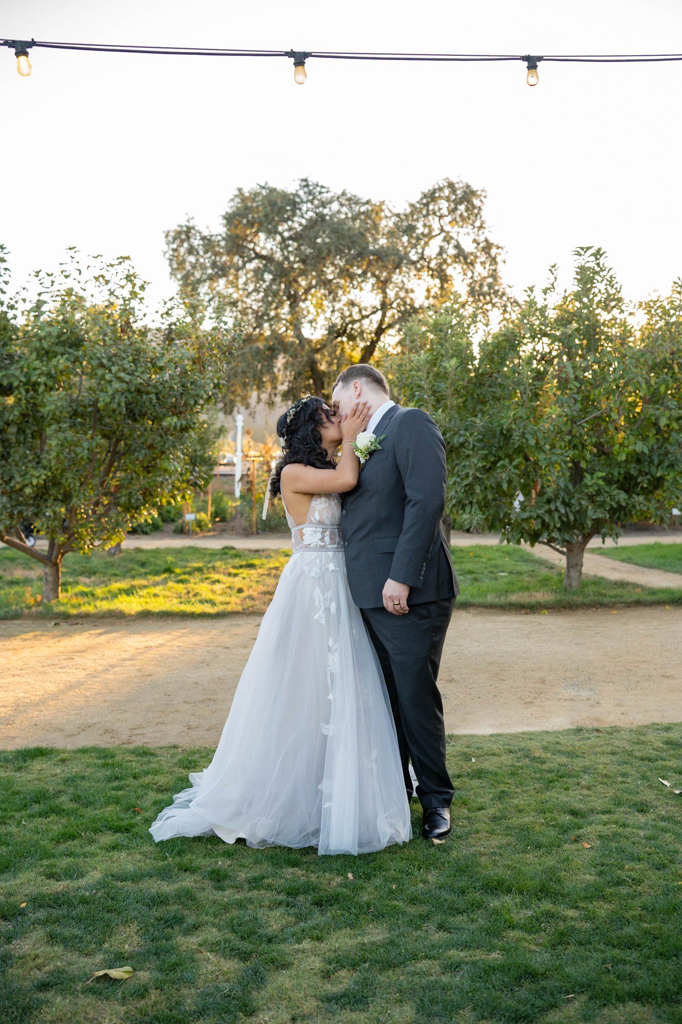 farm-to-table vineyard wedding at farmstead, st helena, Cocktail Hour and Portraits at This 32-Guest Napa Farm Wedding