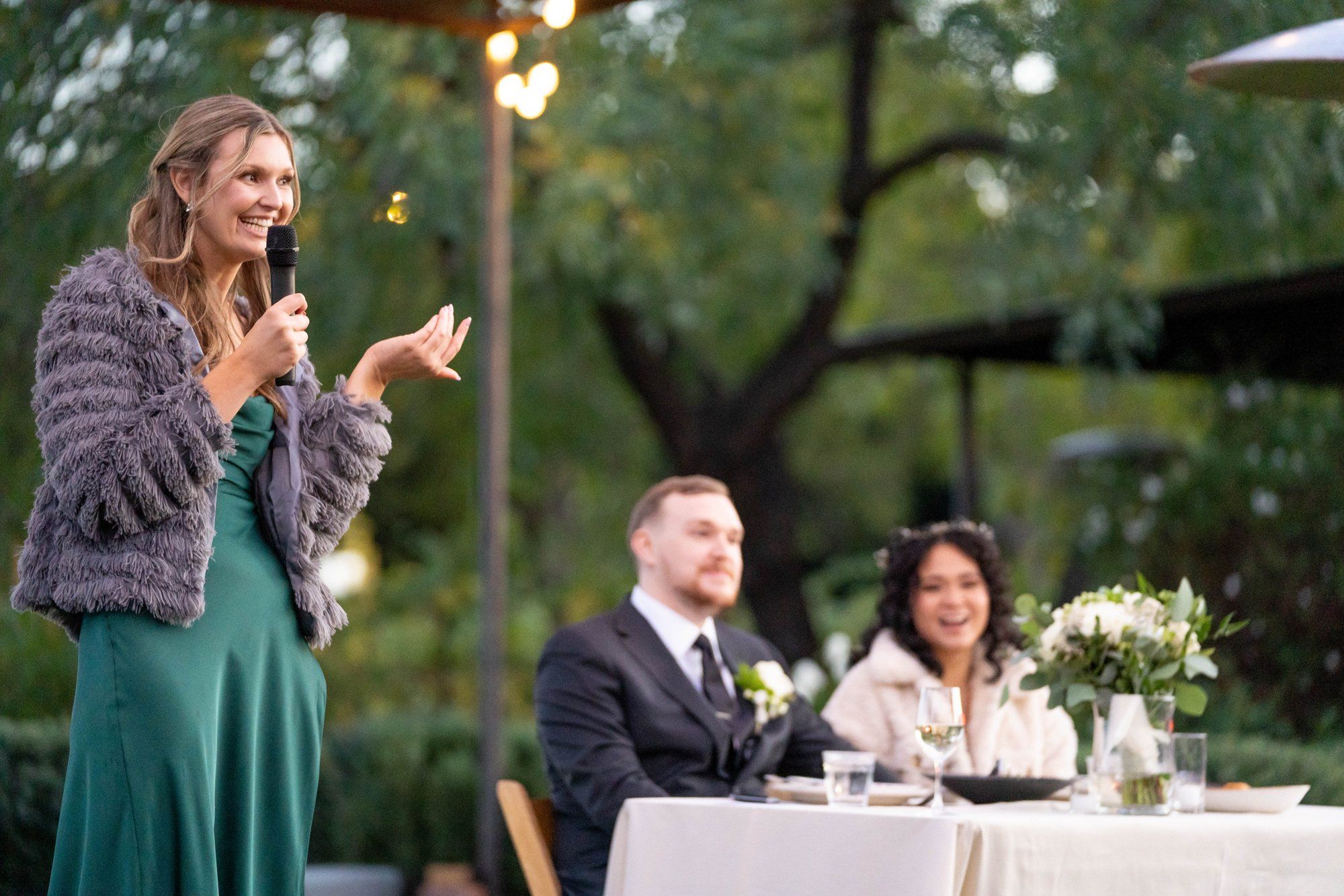 A farm-to-table vineyard wedding at Farmstead, Cocktail Hour at This 32-Guest Napa Farm Wedding