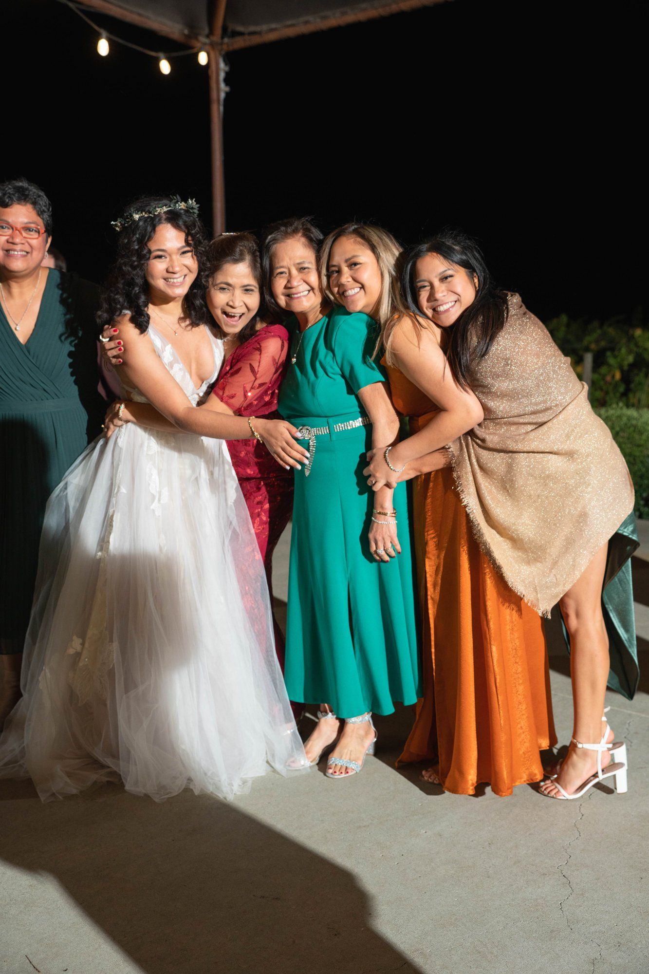 A farm-to-table vineyard wedding at Farmstead, Cocktail Hour at This 32-Guest Napa Farm Wedding